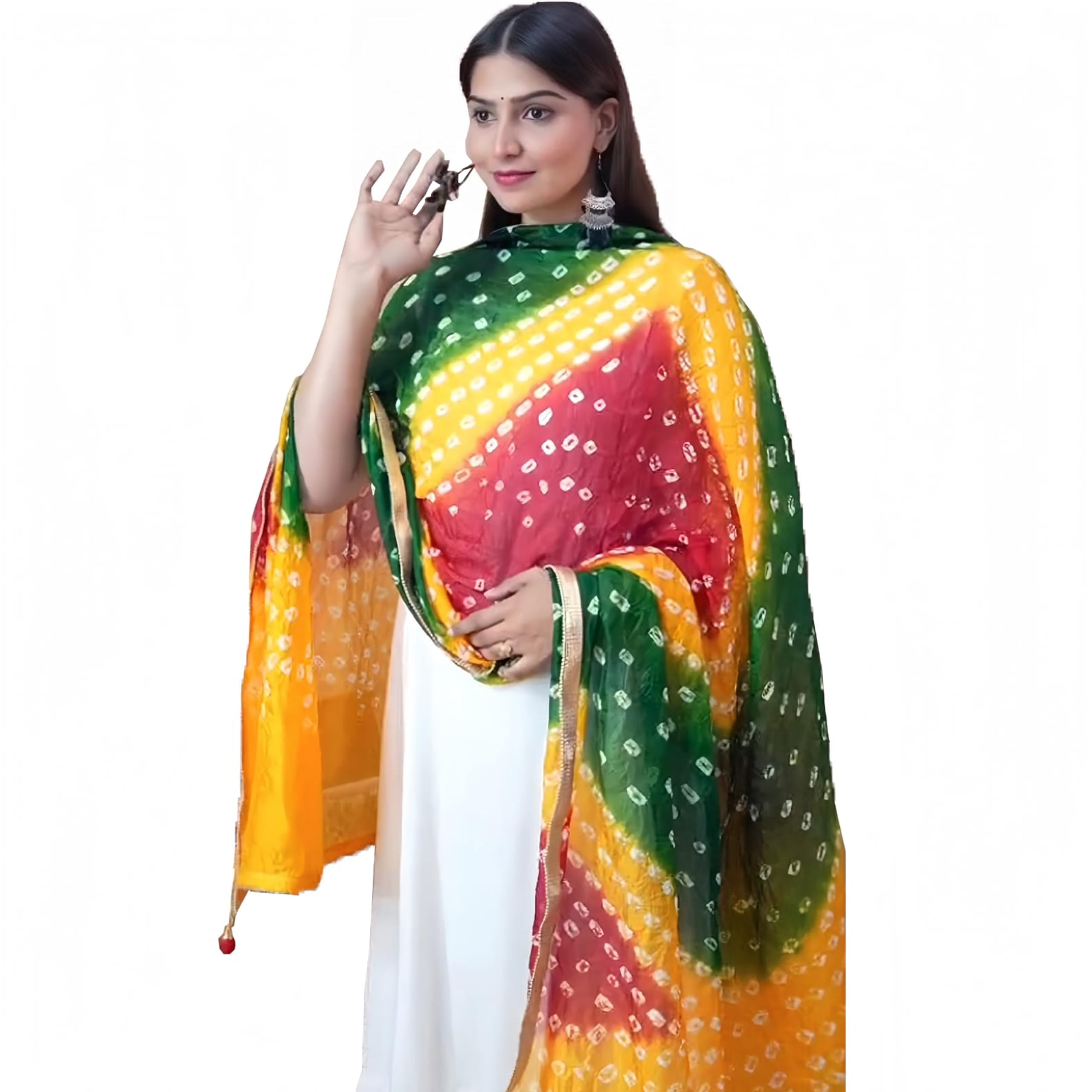 mayasons Multi Bandhej Dupatta-picture-11