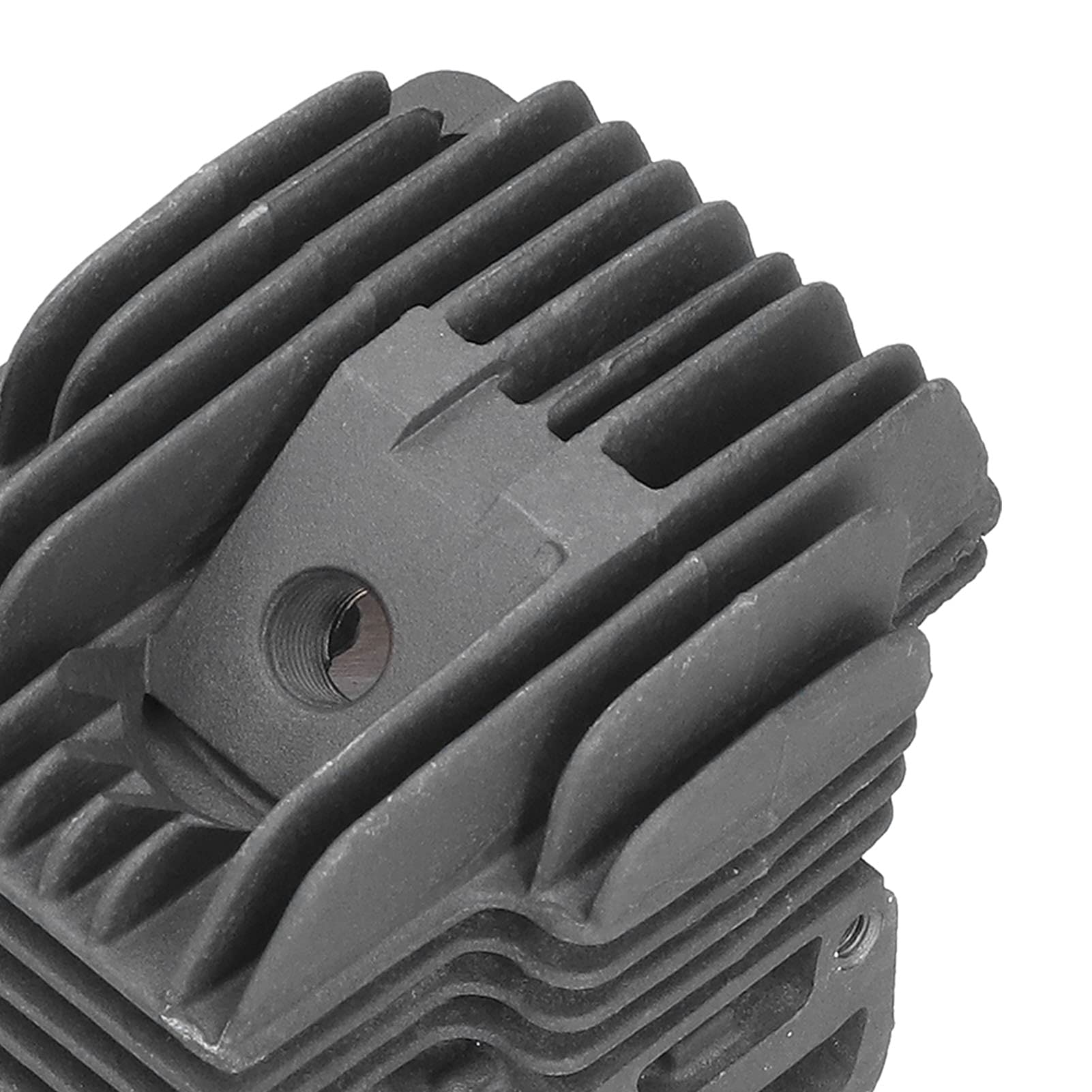 Aramox Zestaw Tłoka Cylindra 40mm Żelazny Zestaw do Przebudowy Cylindra Piły łańcuchowej ze Stopu Aluminium 1145 020 1200 do MS201 MS201T Naprawa i Wymiana Cięcia Ogrodowego
