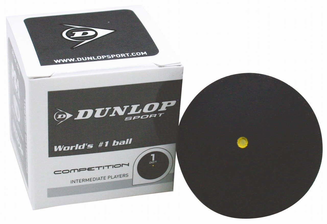 Dunlop Competition Squash Ball Squash Ball Box 12