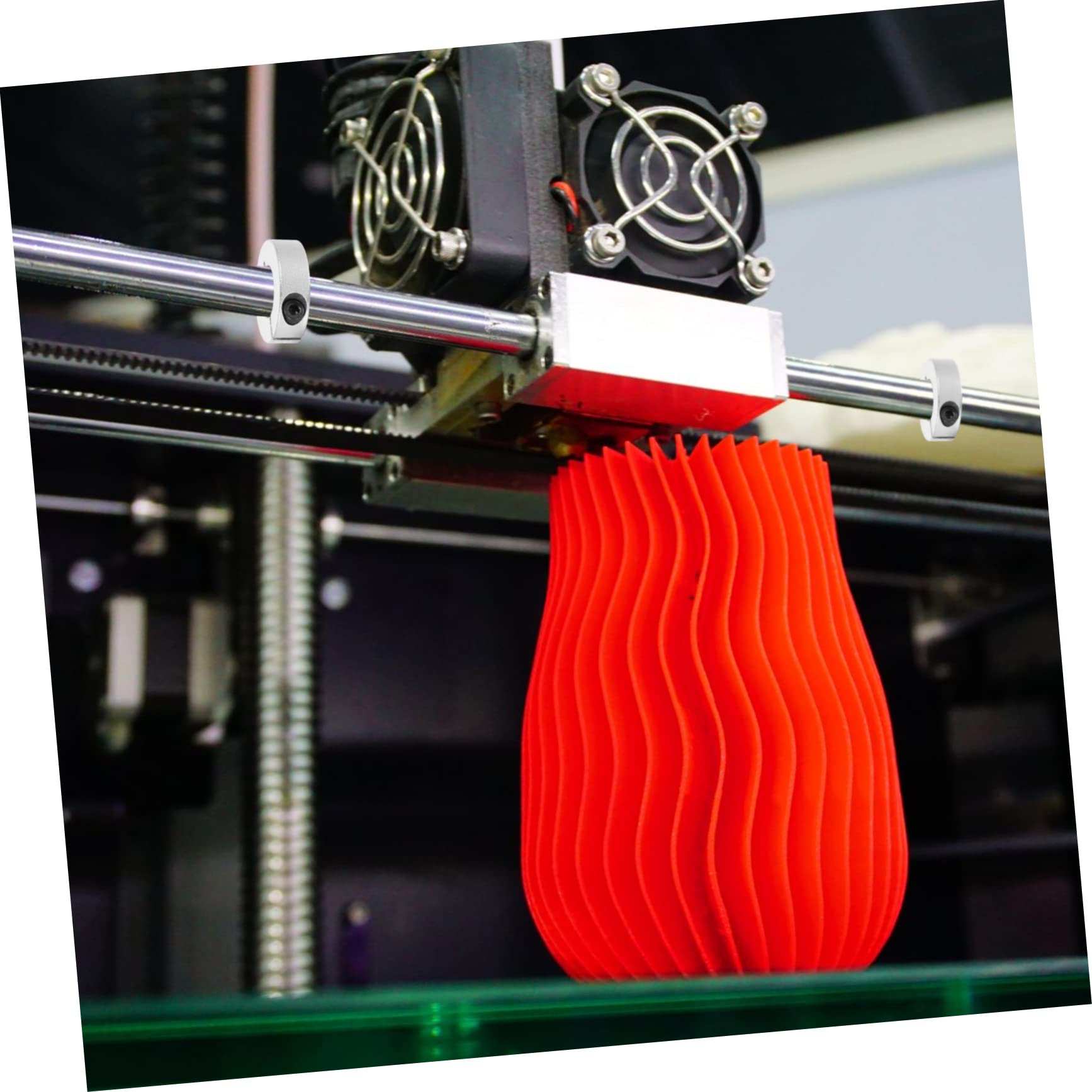 VILLCASE 3sets Stop Collars for Axle Shafts Single Split Clamp Collars Sturdy and Easy to Install 4pcs*3