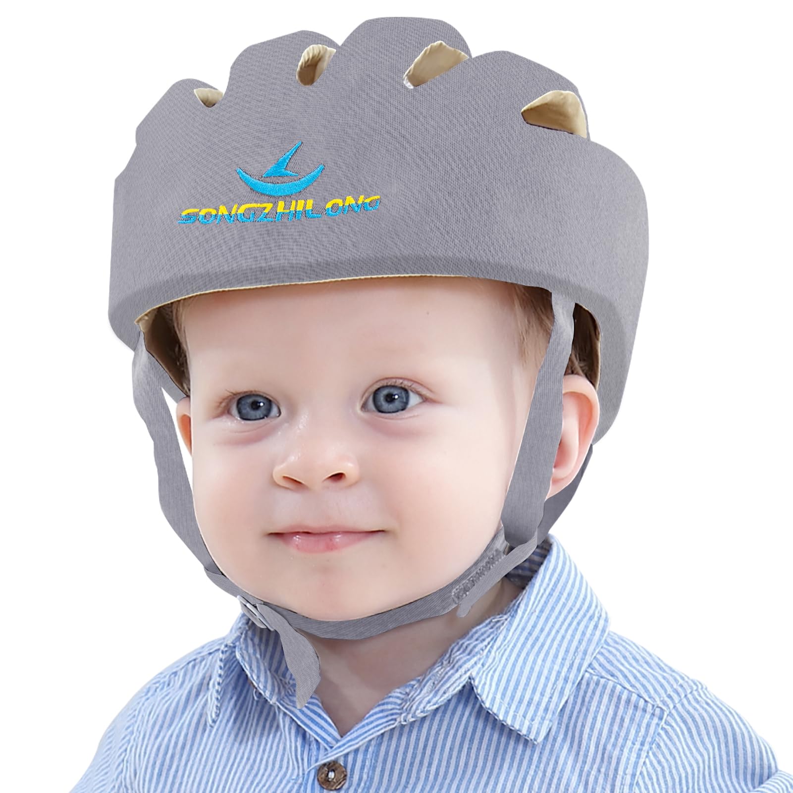 IULONEE Baby Head Protector Baby Protection Helmets Infant Walking Protective Cap Adjustable Baby Crawling Helmet Baby Safety Helmet Protective Baby