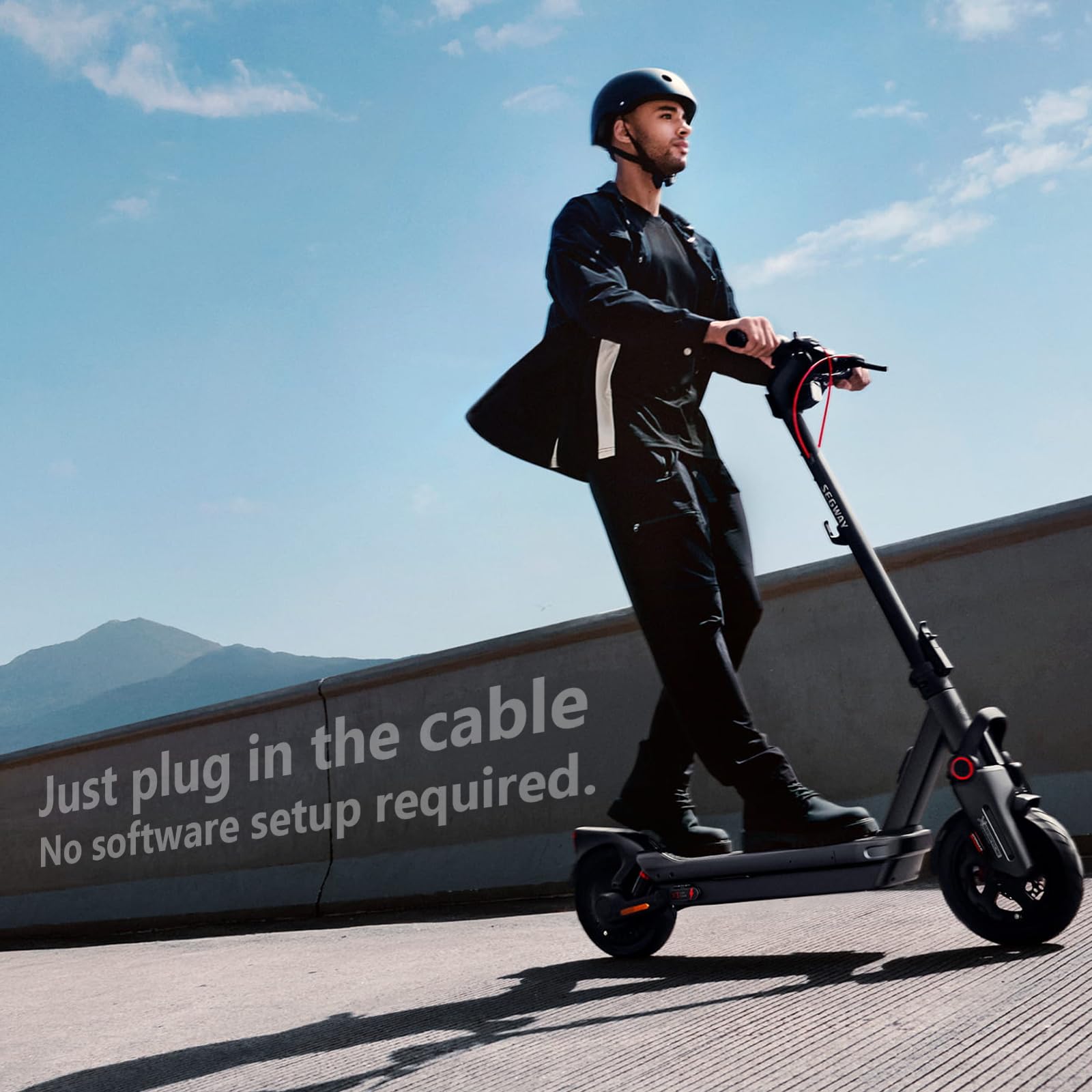 New Tuning Chip Unlock Cable for Segway Ninebot ZT3 Pro/ProE, Performance Upgrade Travd 35 km/Helling Spee, cavo di rilascio della velocità senza carico personalizzato, pulsante Quick Switch