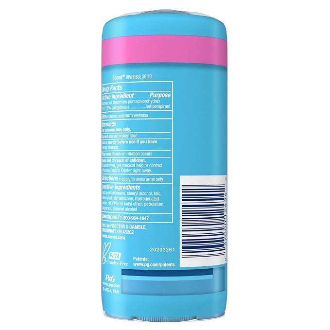 Secret Desodorante Antitranspirante Mujer Powder Fresh 2.7 oz Pack de 2 miniatura 9
