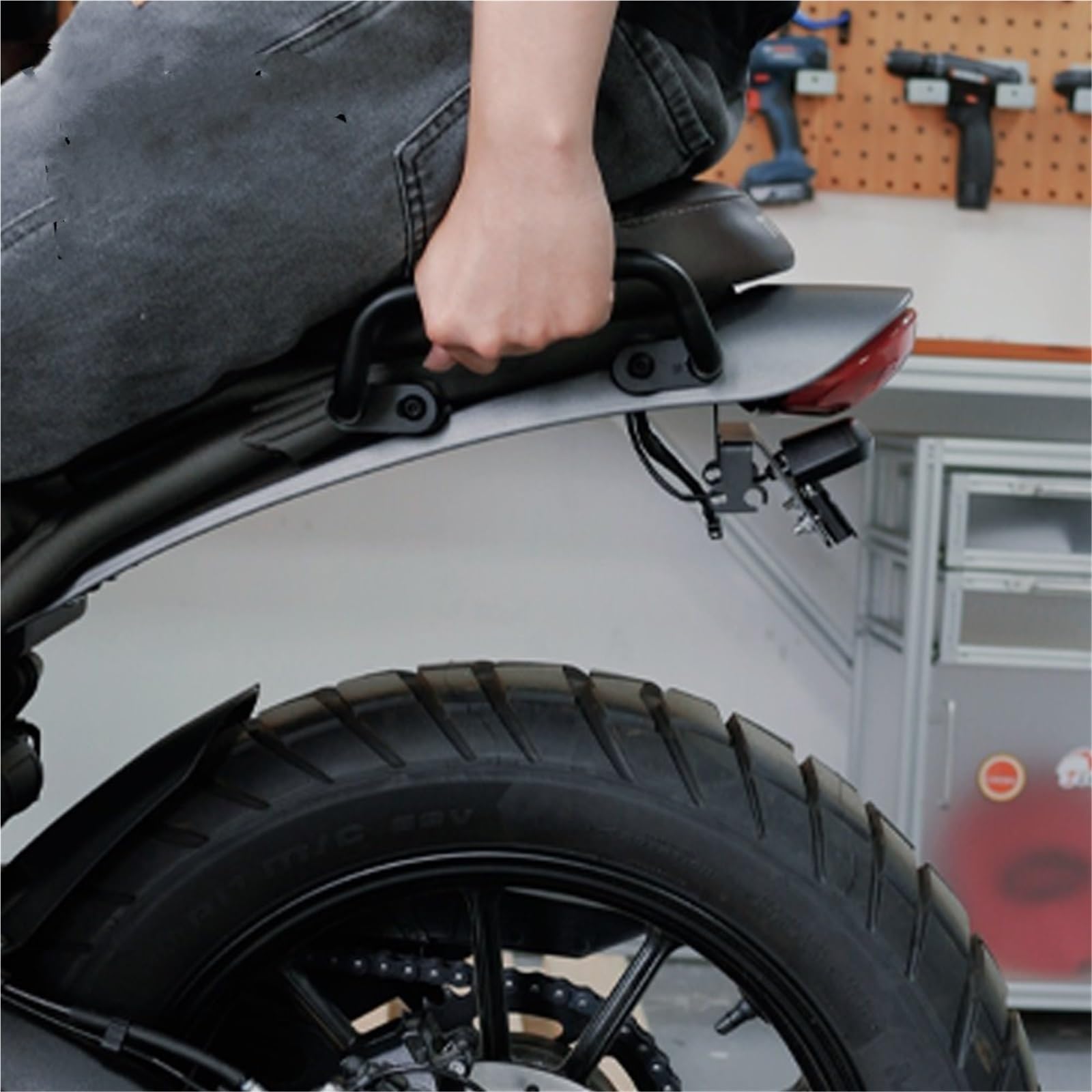 Porte-Bagages Moto Scrambler 400X Speed 400 23-25 T4 Porte-Bagages pour