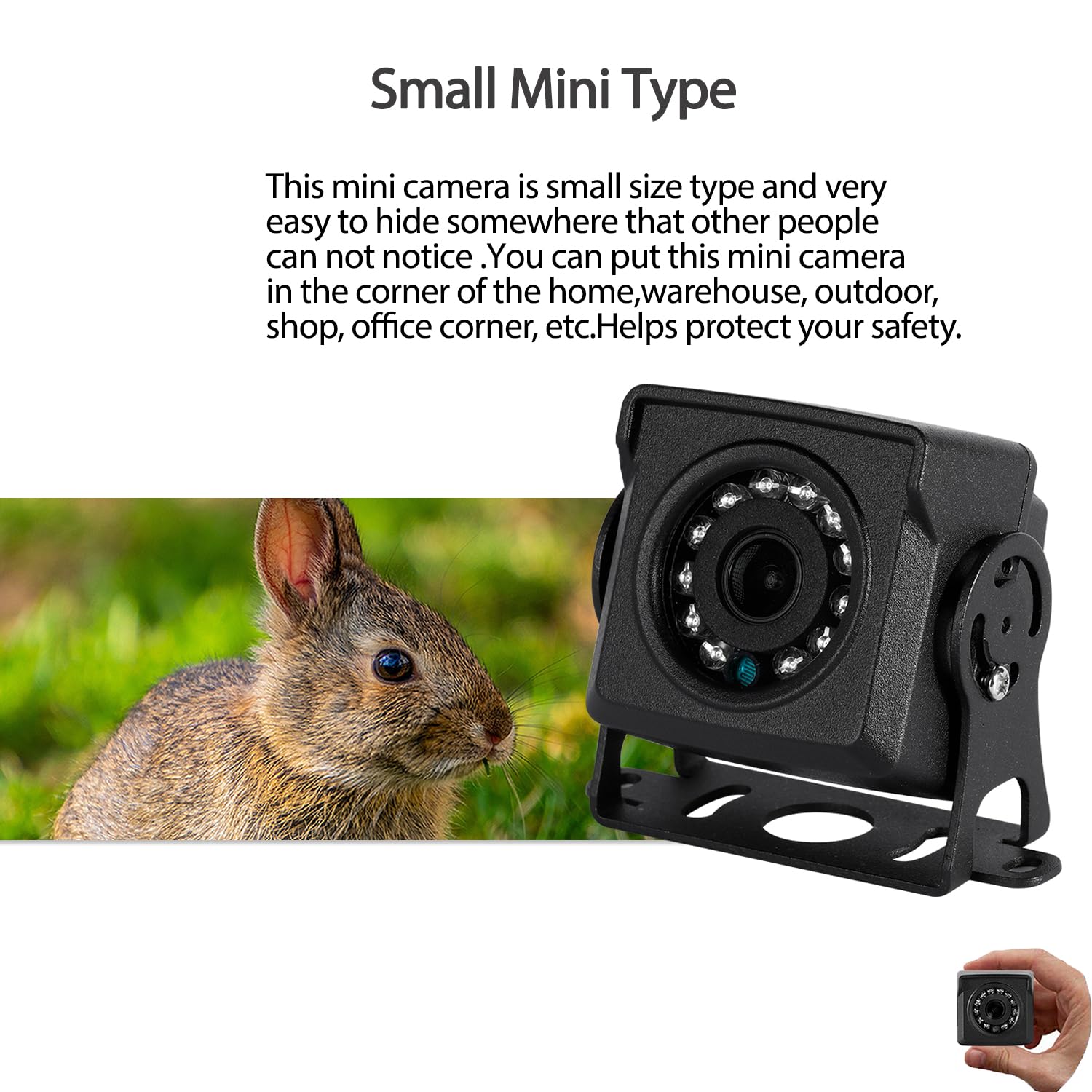 HD 5MP IP65 impermeabile POE IP Camera, 12 pezzi LED IR visione notturna, 3,6 millimetri lente Mini Indoor sicurezza Video CCTV Camera H.265/H.264 (I704-2-P-HSV6)