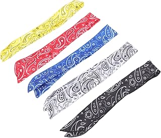 FRCOLOR ウサ耳 ヘッドバンド 5個セット ワイヤー入り かわいい うさぎ耳 ヘアアクセサリー お呼ばれやパーティーに最適 80Cm×2.2インチ 軽量64G