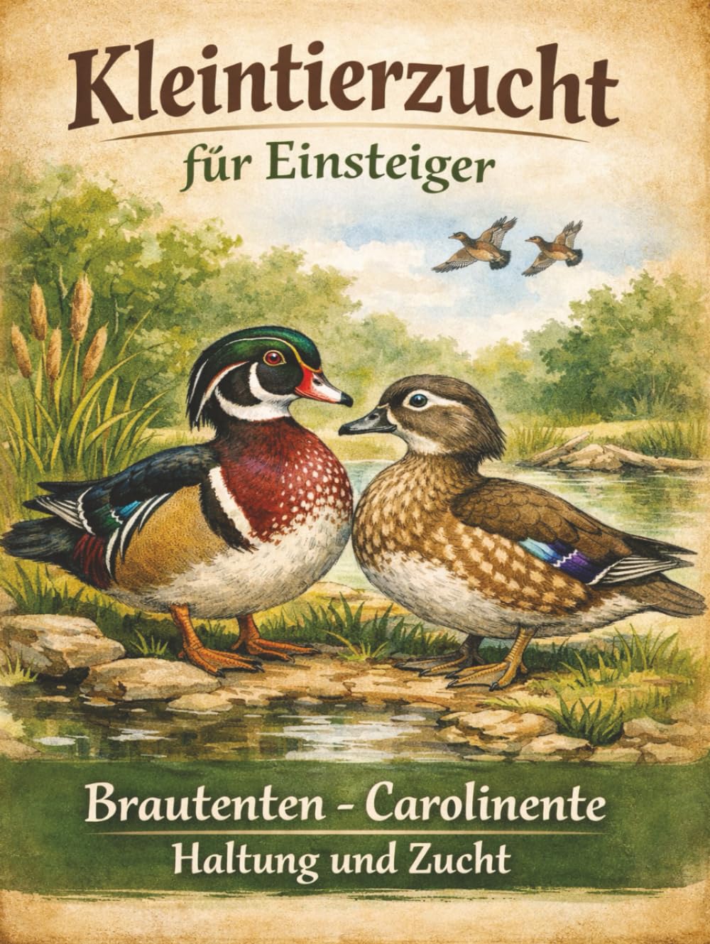 Brautenten - Carolinente Haltung und Zucht: Der Praxisratgeber für Einsteiger | Brut, Kükenaufzucht und erfolgreiche Zuchtplanung