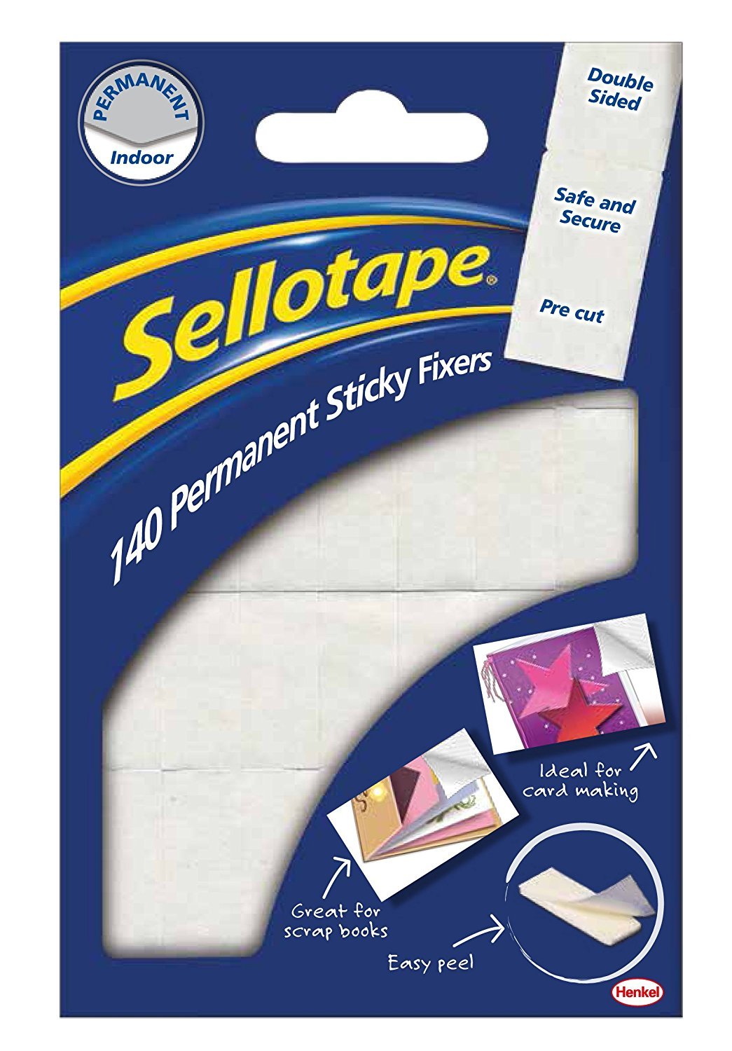 Self Adhesve Double Sded Foam Pads Stcky Fxers 25mm 12mm Square 1 2 - View #2