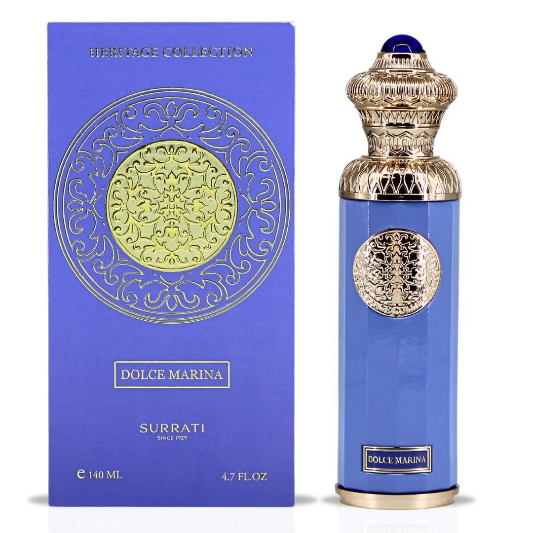 SurratiHERITAGE COLLECTION - DOLCE MARINA Eau De Parfum Spray 140ML (4.7 OZ) A Bright Citrus Scent With Soft Floral Notes & A Warm, Musky Base.