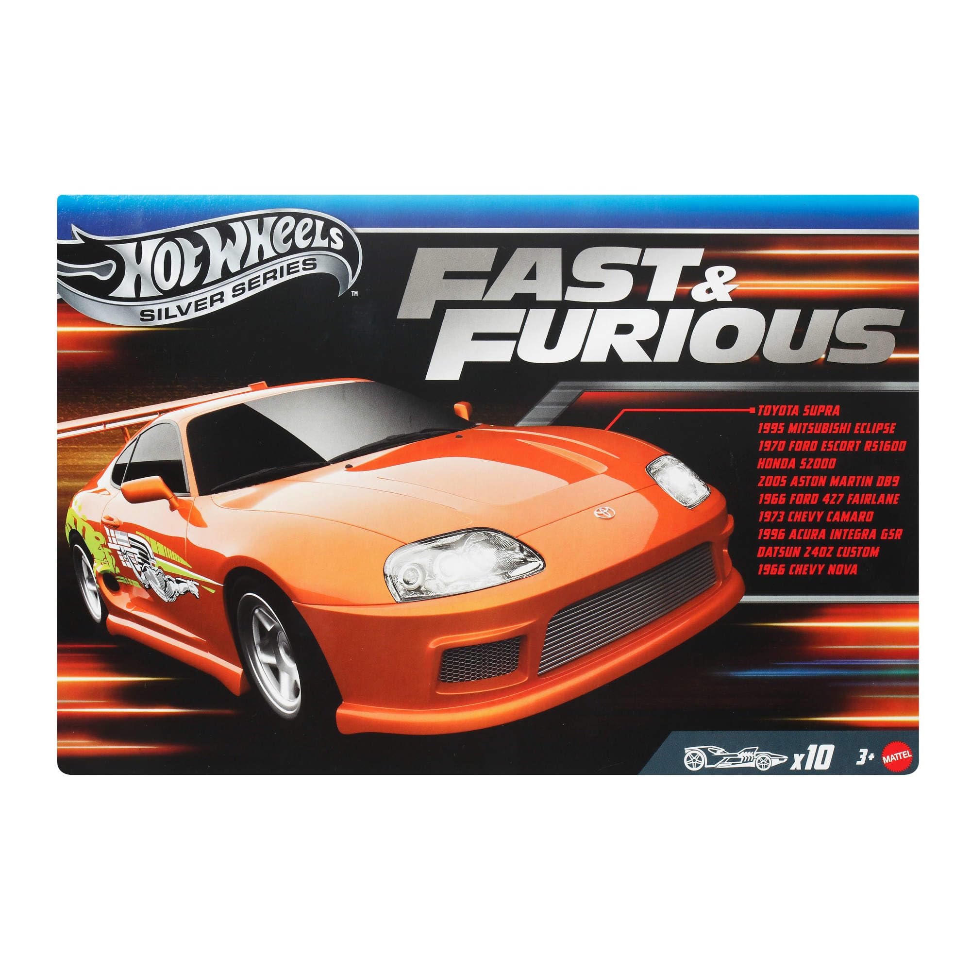 10er Pack Fast & Furious Hot Wheels 1:64 Specialized