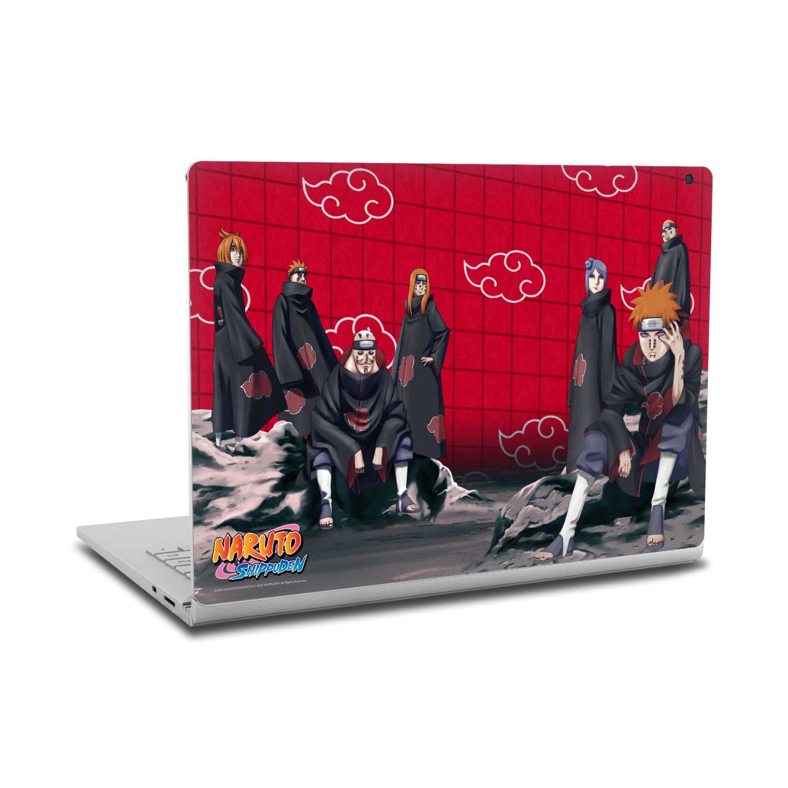Head Case Designs Officially Licensed Naruto Shippuden Pain and Konan Graphics Vinyl Sticker Skin Decal Cover Compatible With Microsoft Surface Book 2