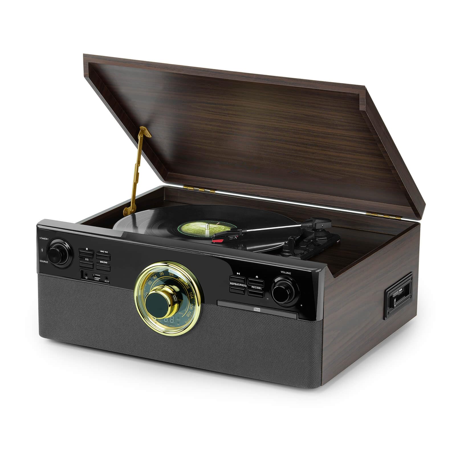 DJ機材 JHS The Cavern Club Portable Record Amazon.com: 10-in-1 Vintage Bluetooth Record Player with