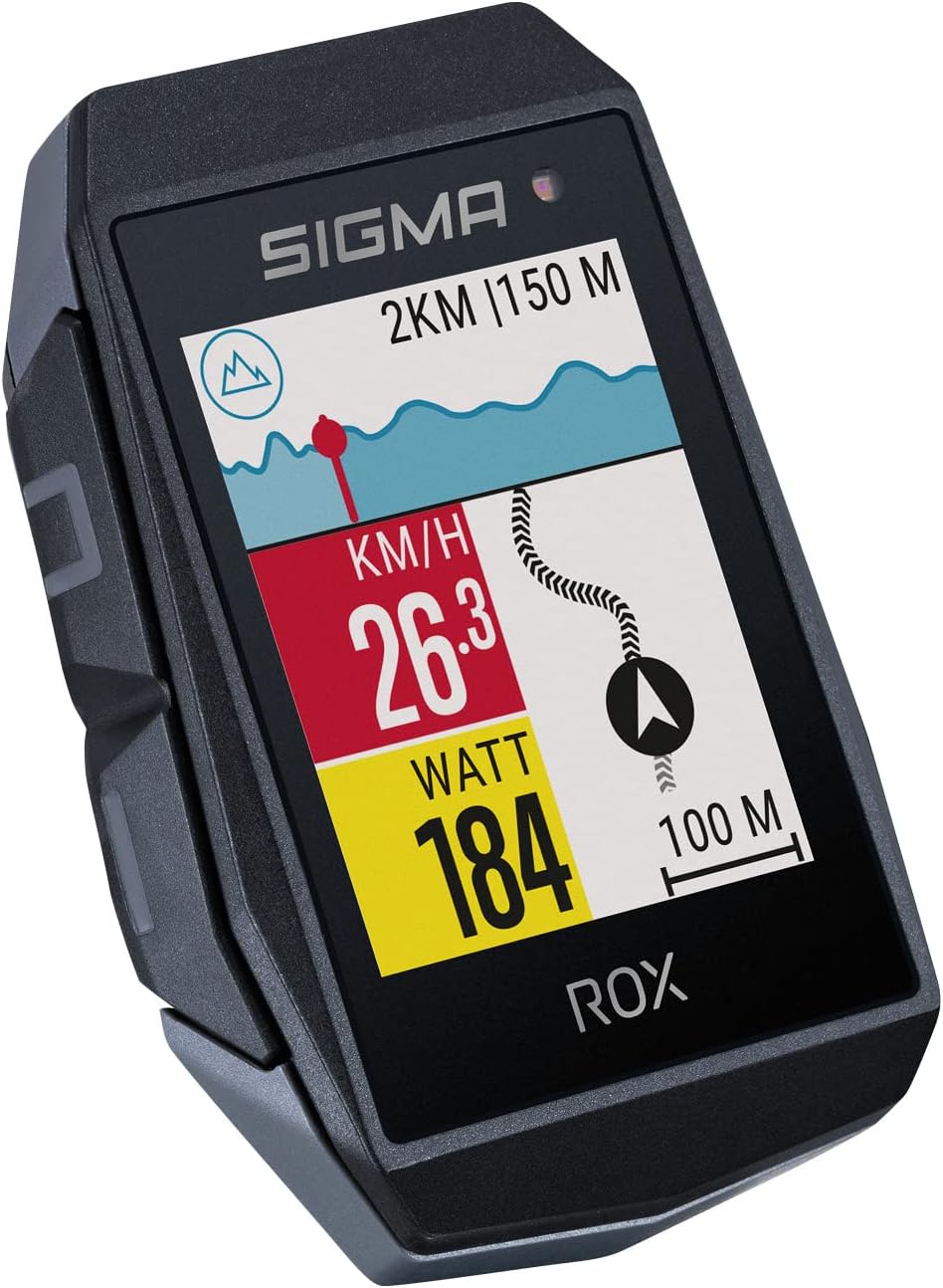 SIGMA Sport Rox 4.0 EVO Black, Ciclo-computer wireless con navigatore ...