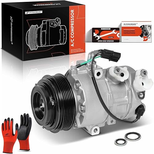 A-Premium Air Conditioner AC Compressor with Clutch Compatible with Hyundai Tucson 2019 2020 2021 2.0L