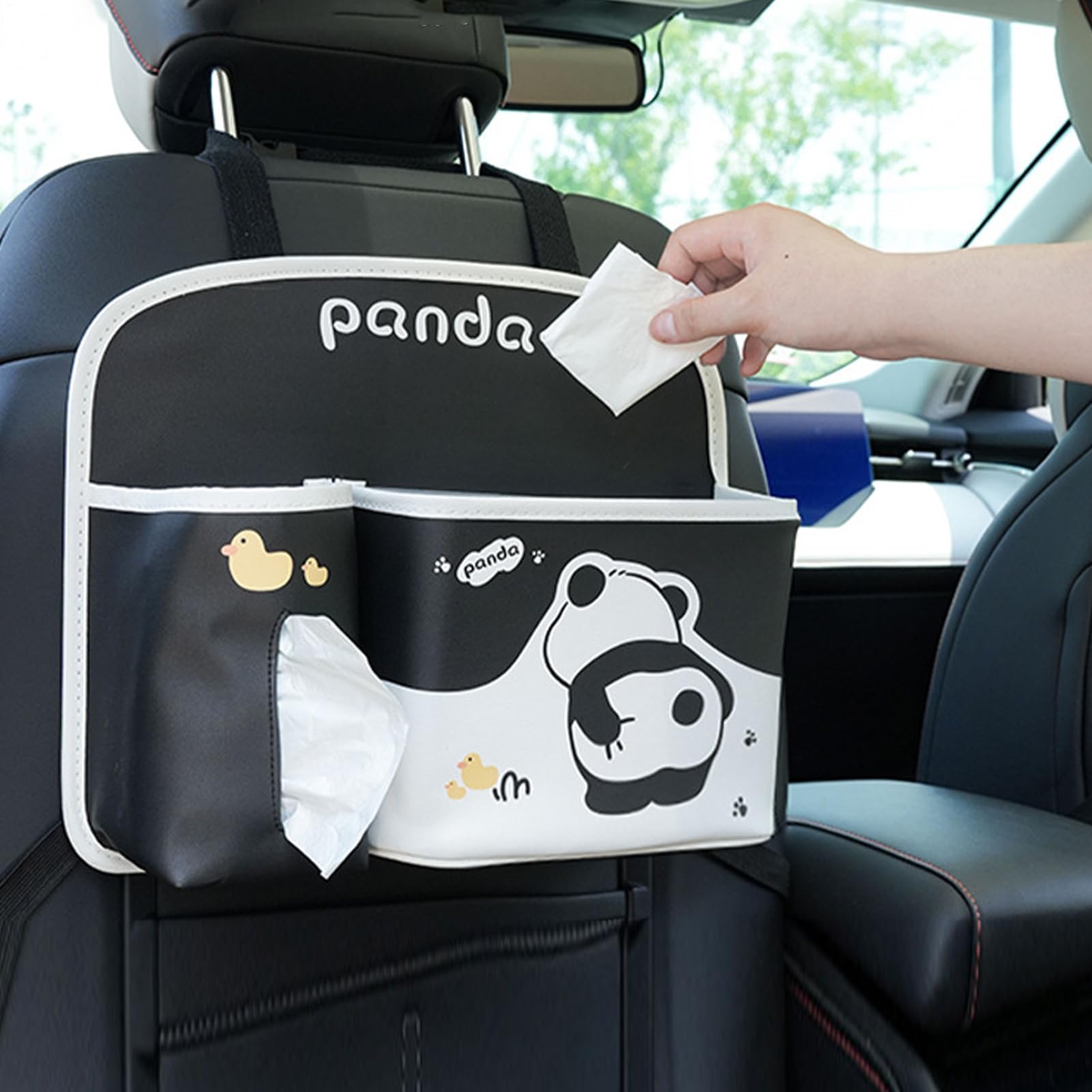 Organizer Auto per Bambini Mantiene Auto Ordinata E Pulita | Set Organizer E Contenitore Per Auto Posteriore Viaggio Bambini E Adulti Interni Auto