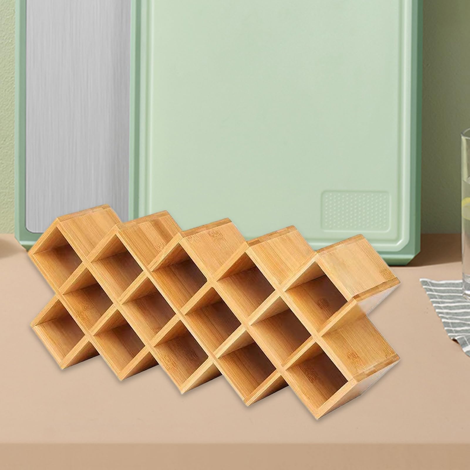 Organizador de Condimentos y Especias para la Cocina Estante Organizador | Soporte para Repisa de Condimentos para Encimeras, Armarios, Cajones y Cocina
