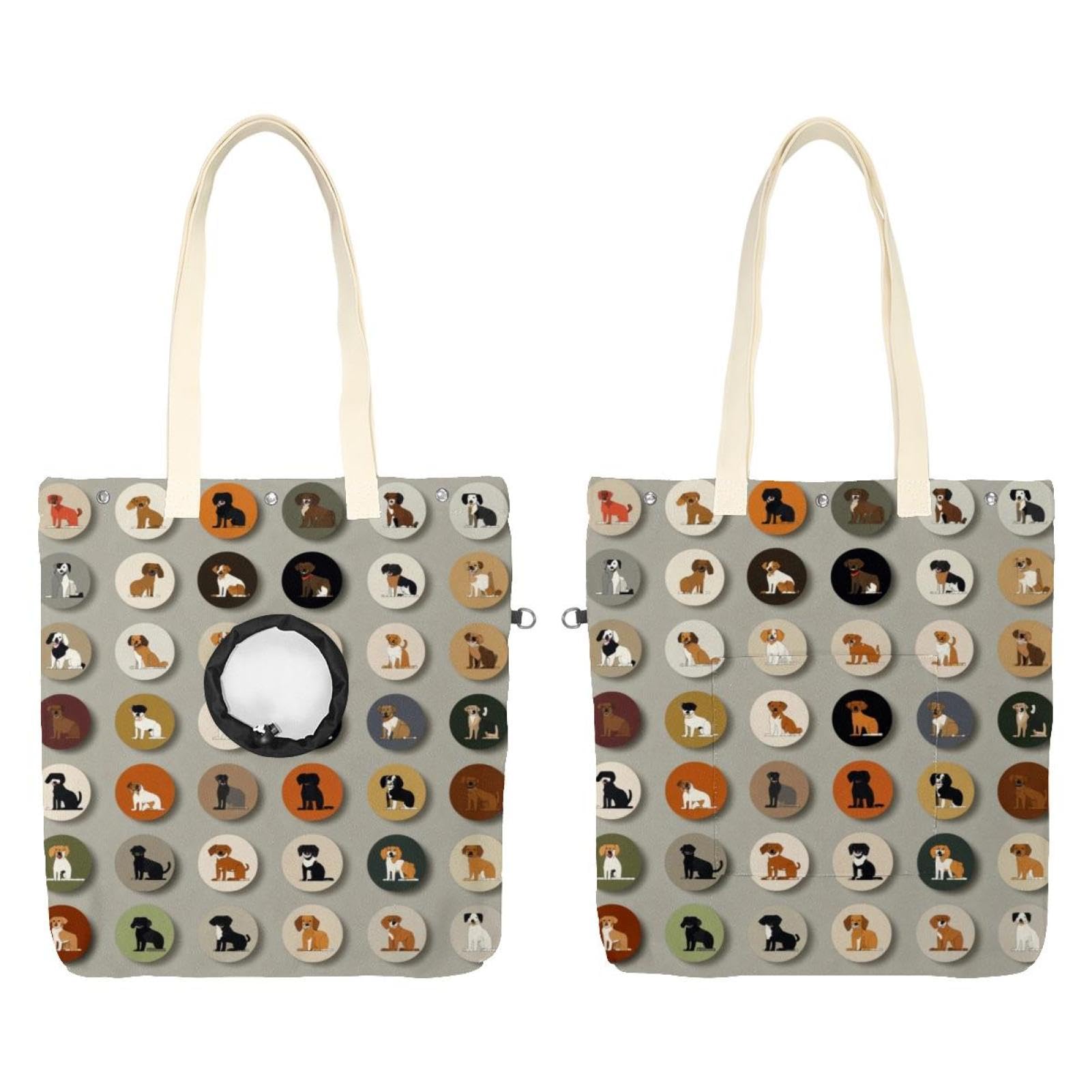 Sac de transport pour chat et petit chien sac fourre-tout à bandoulière
