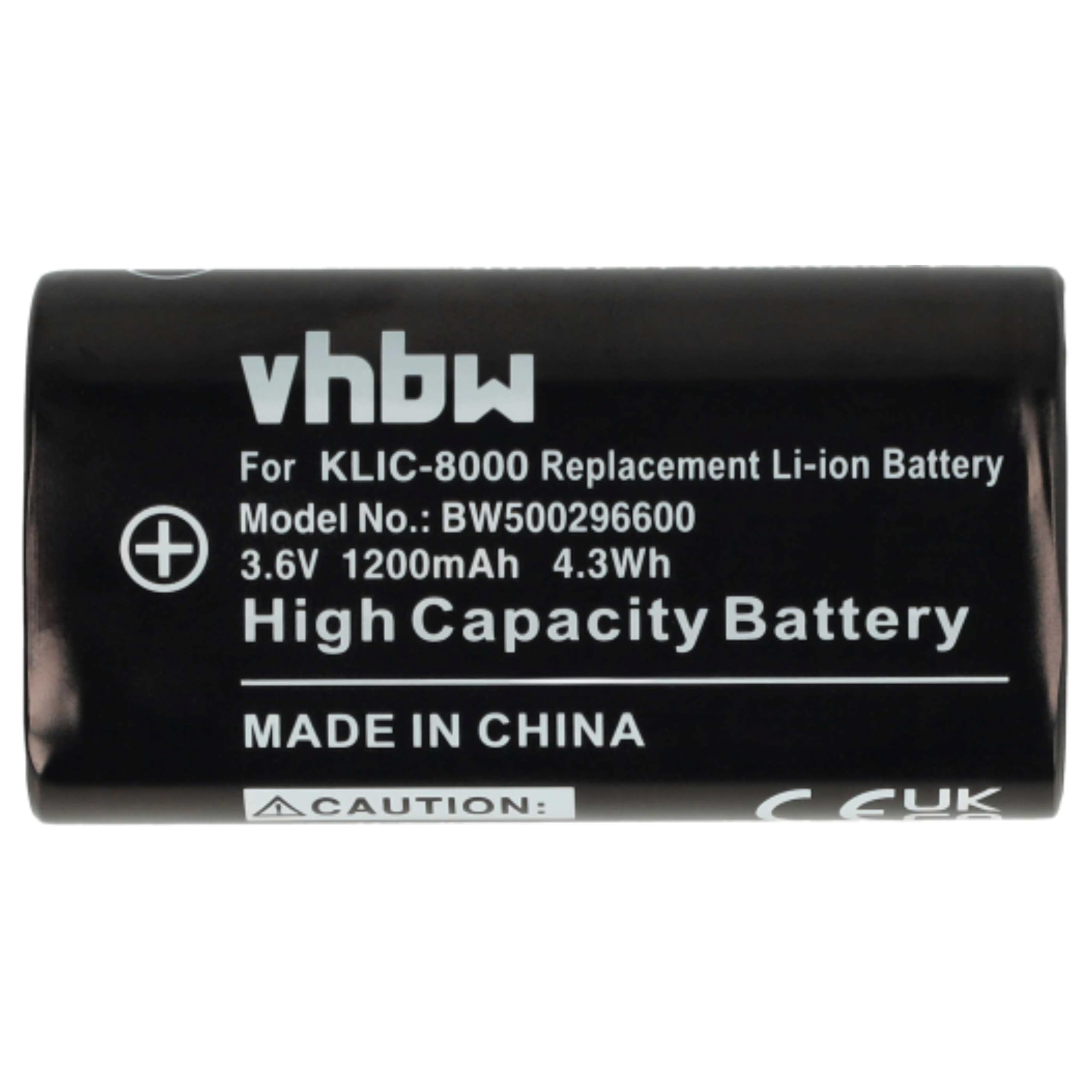 vhbw 3X Batterie Compatible avec Ricoh Caplio RR1 Appareil Photo (1200mAh, 3,7V, Li-ION