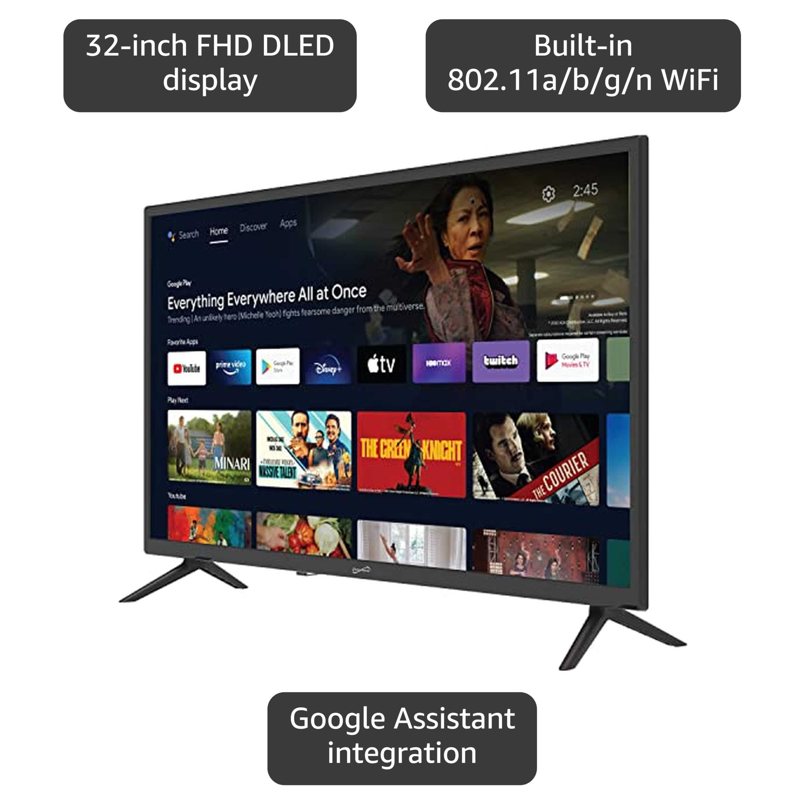 テレビ JVC 32inch TV with Google TV JVC 32inch TV with Google TV