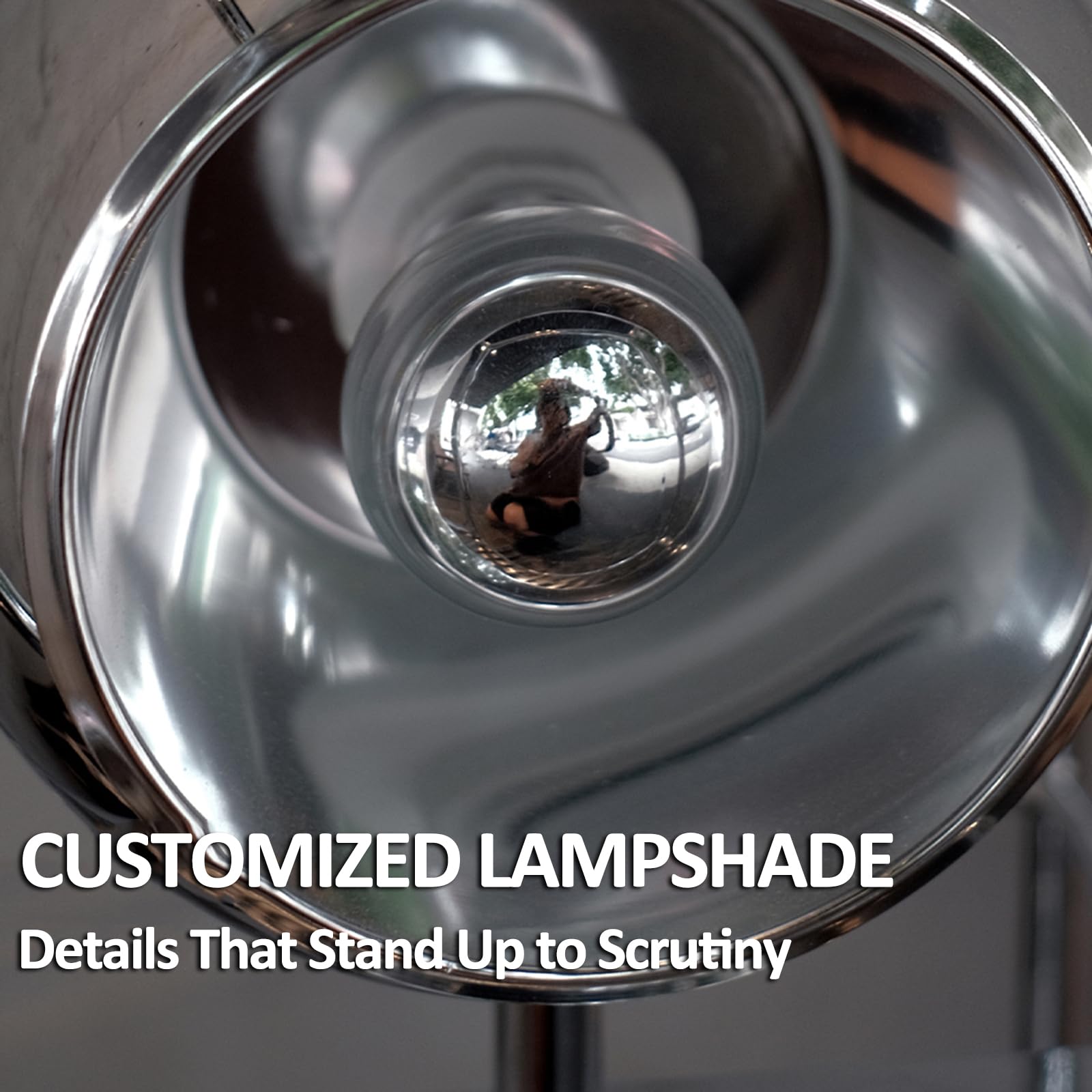 Lampada da Tavolo Rotonda E Quadrata retrò, Luce da Lettura in Stile Industriale Bauhaus, Testa Girevole, Attacco E14, Sorgente Luminosa 3000K, per Soggiorno, Camera da Letto
