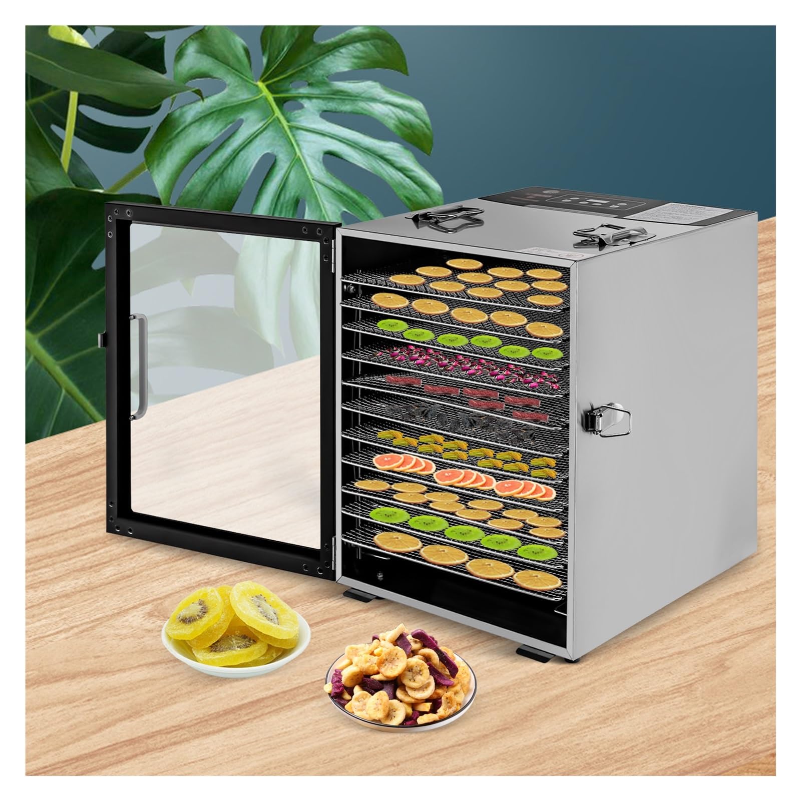 Déshydrateur Alimentaire 800W, Sèche-aliments Électrique