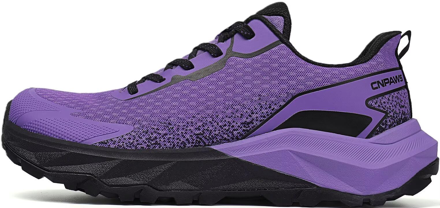 CNPAWS Men's Wide Toe Box Trail Running Shoes Fashion Sneakers | Walking Barefoot Non-slip Tennis Low Drop Workout Gym Cross Training Comfortable Shoes
