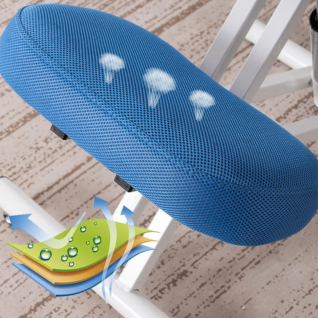 Sedia ergonomica per inginocchiarsi, sedile regolabile per correggere la postura con schienale per una seduta comoda, migliora l'allineamento della colonna vertebrale per casa o ufficio