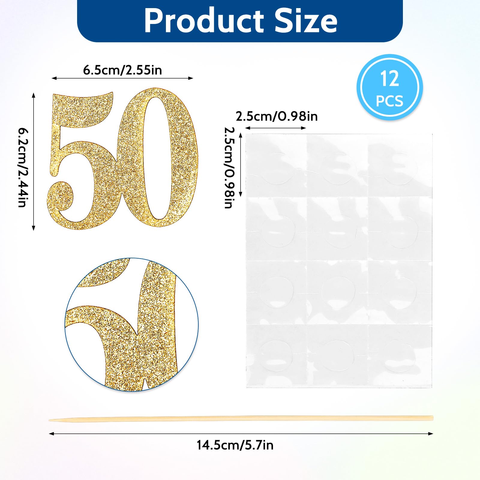 Gold Glitter Number 14 Centerpieces Gold Glitter 14th Birthday