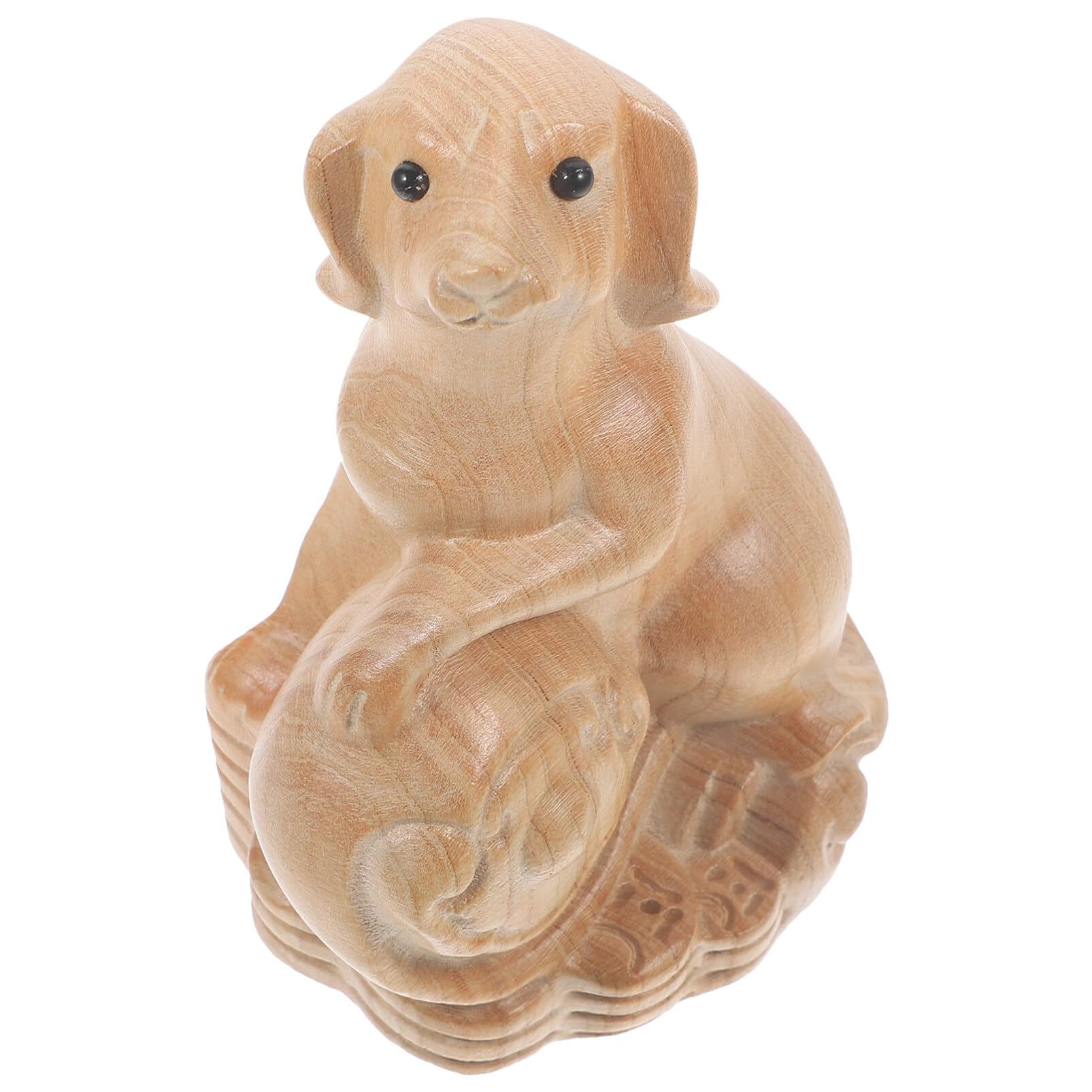 シュールな木製犬の置物 手作りアートスタイル シュールな木製犬の置物 手作りアートスタイル - メルカリ