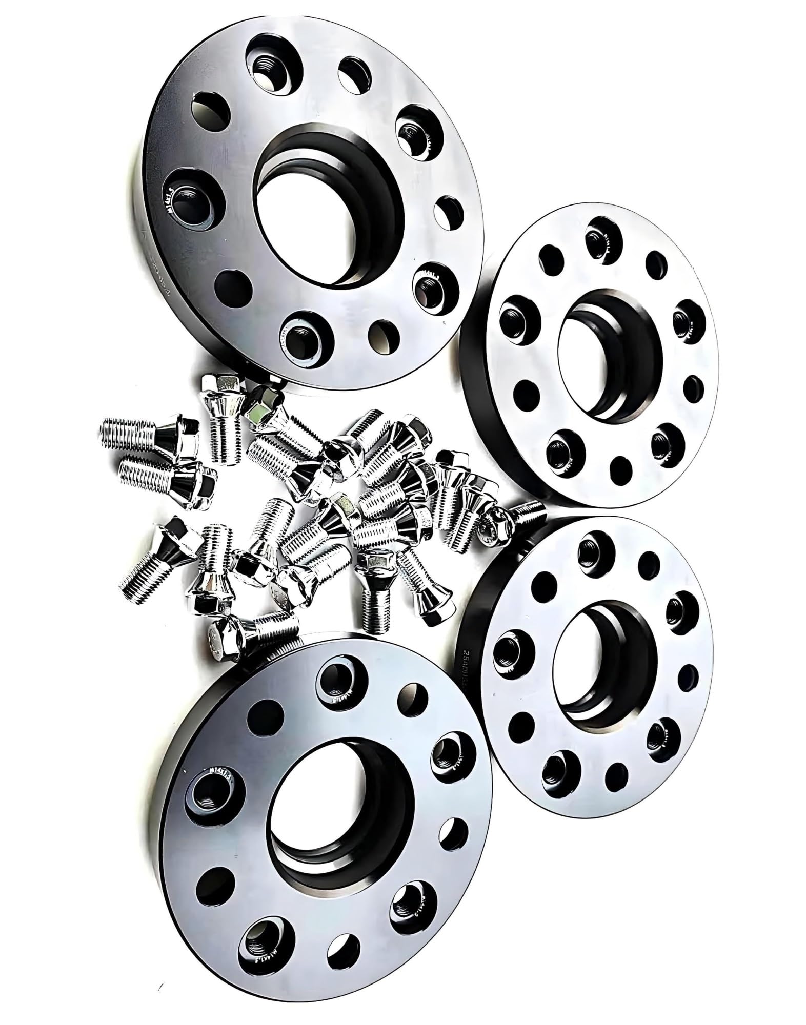 Entretoise en aluminium de voiture d'entretoises roue 72.6mm 5 * 120 pour X3