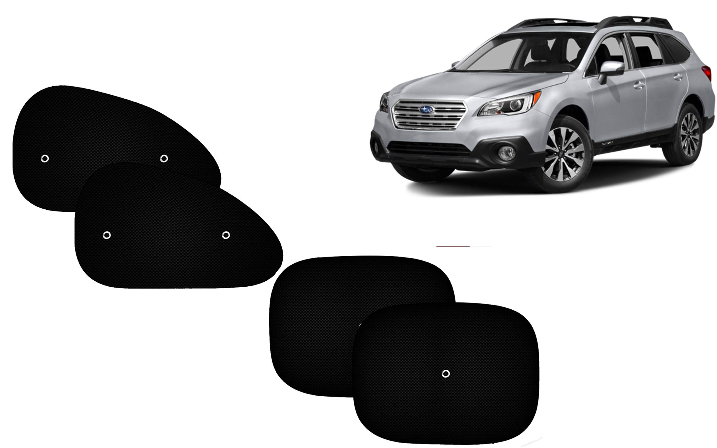 Auto Pearl Car Auto Window Side Sunshade Curtains Compatible with - Outback