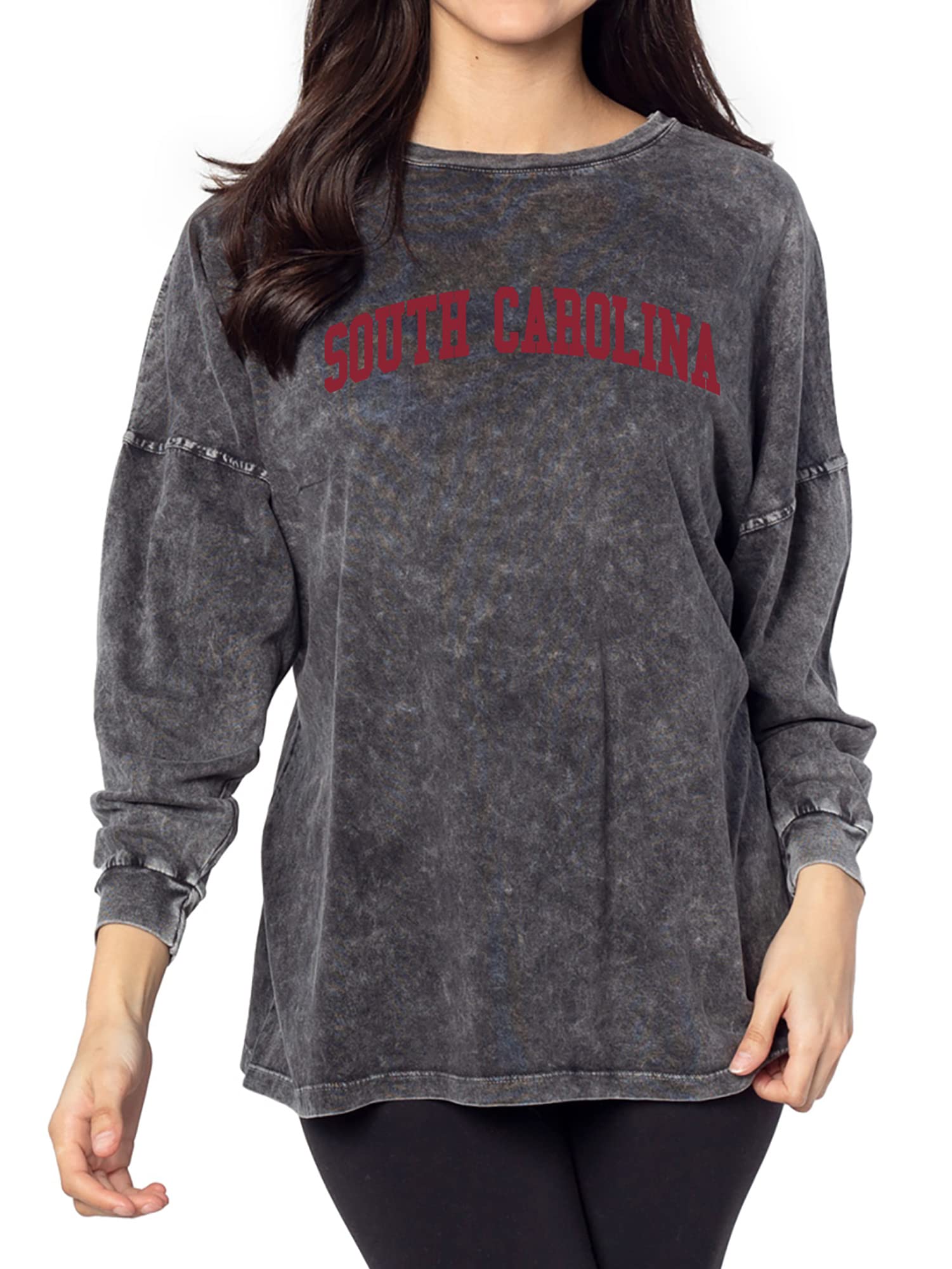 Chicka-d Women's Standard The Big Shirt, Graphite