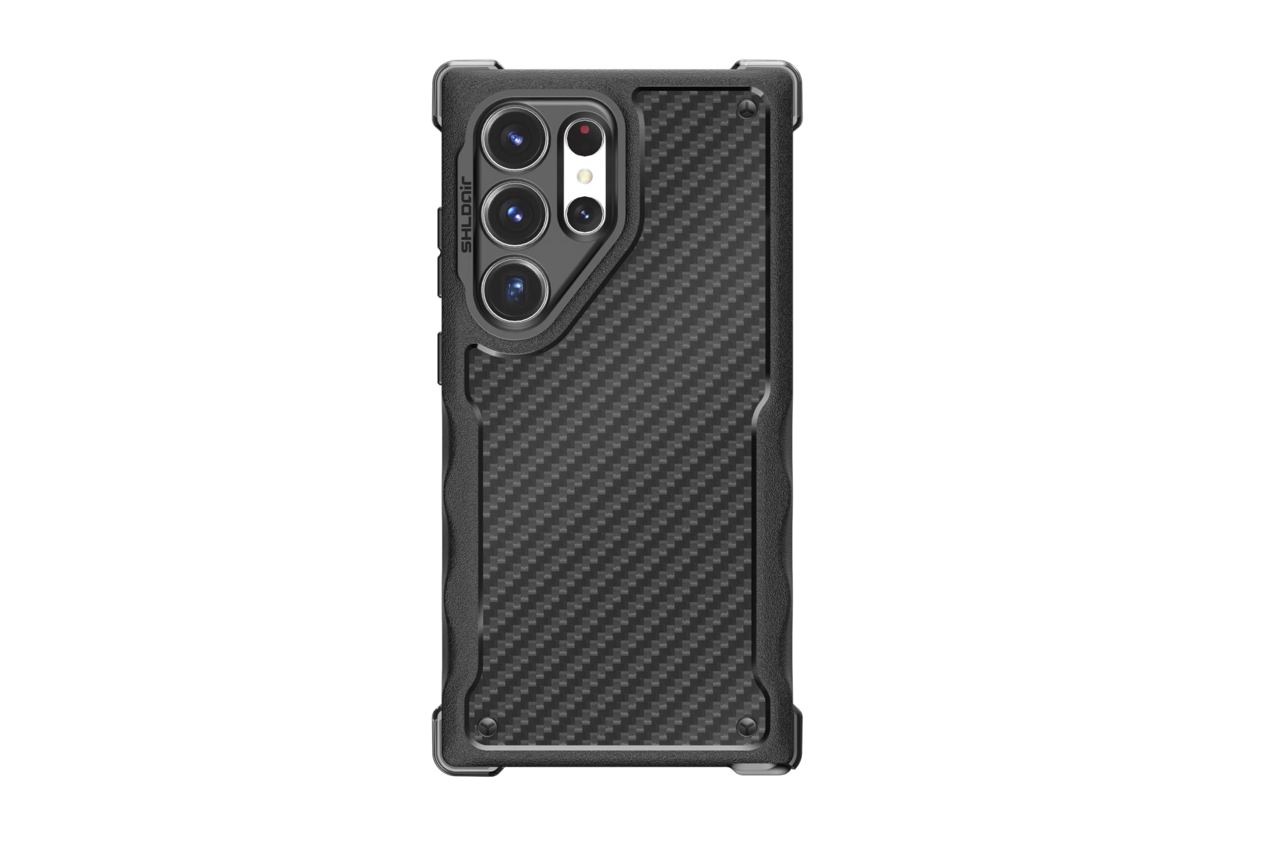 Samsung by SHLDAir S24 Ultra Rugged Case, Designed for Samsung, Black