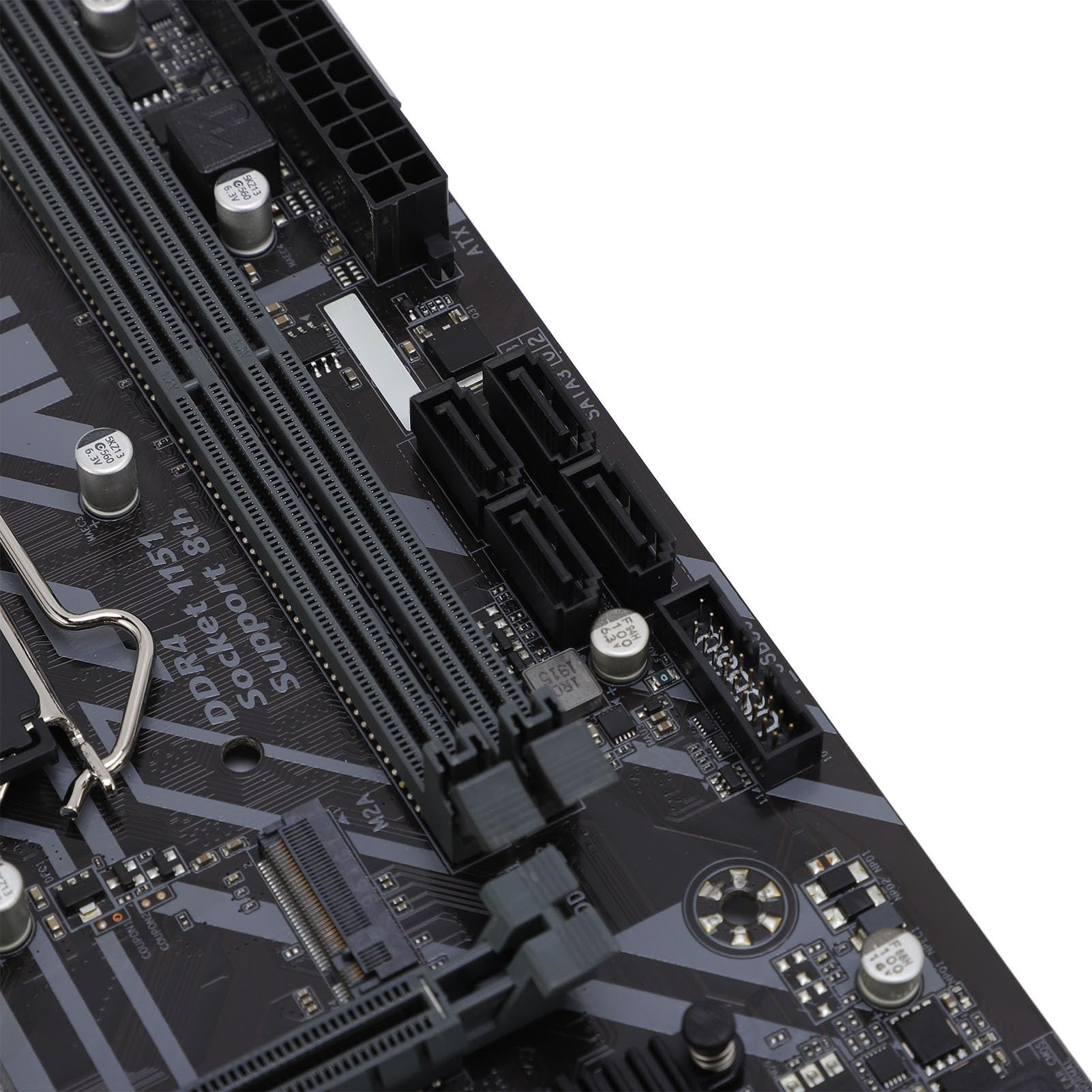 H310M D2VX SI 2.0 Komputerowa Płyta Główna, 2 DDR4 DIMM M ATX PCI E 3.0 Desktop Płyta Główna do LGA 1151 8th Gen I7 I5 I3 Core, 1x PCIE X16, 4x SATA III, M.2 Gniazdo, VGA, DVI,