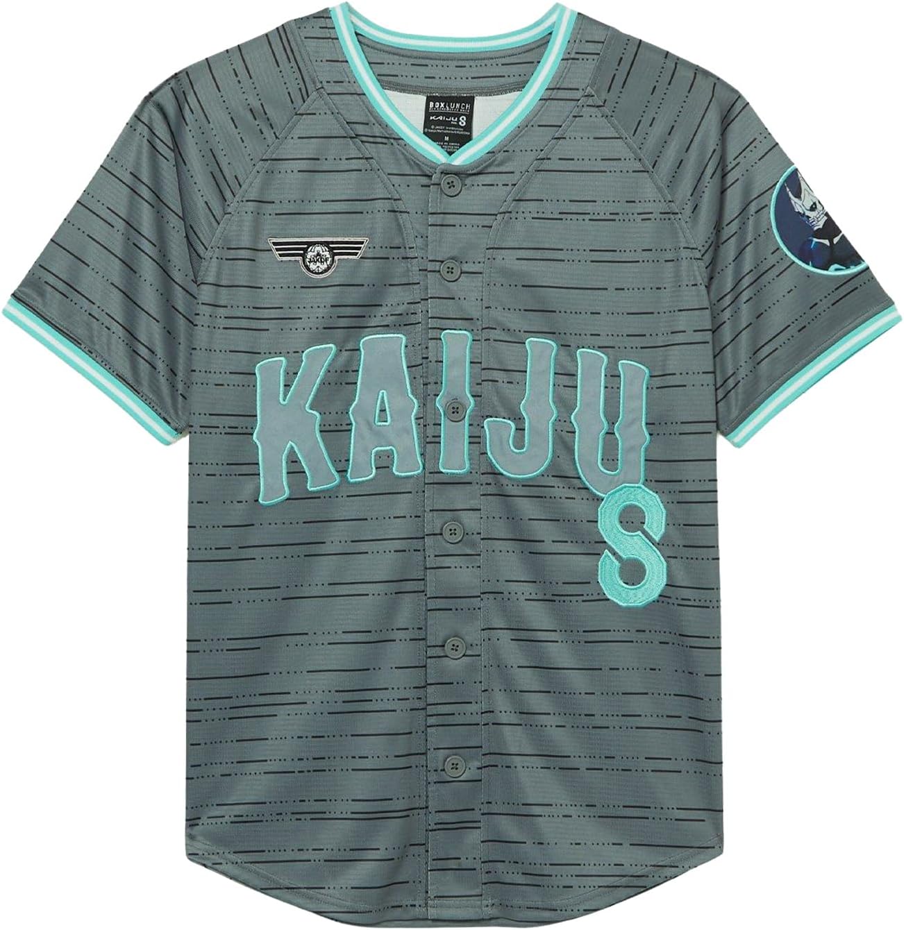 Kaiju No. 8 Baseball Jersey Kafka Hibino Short Sleeve Button Up Shirt