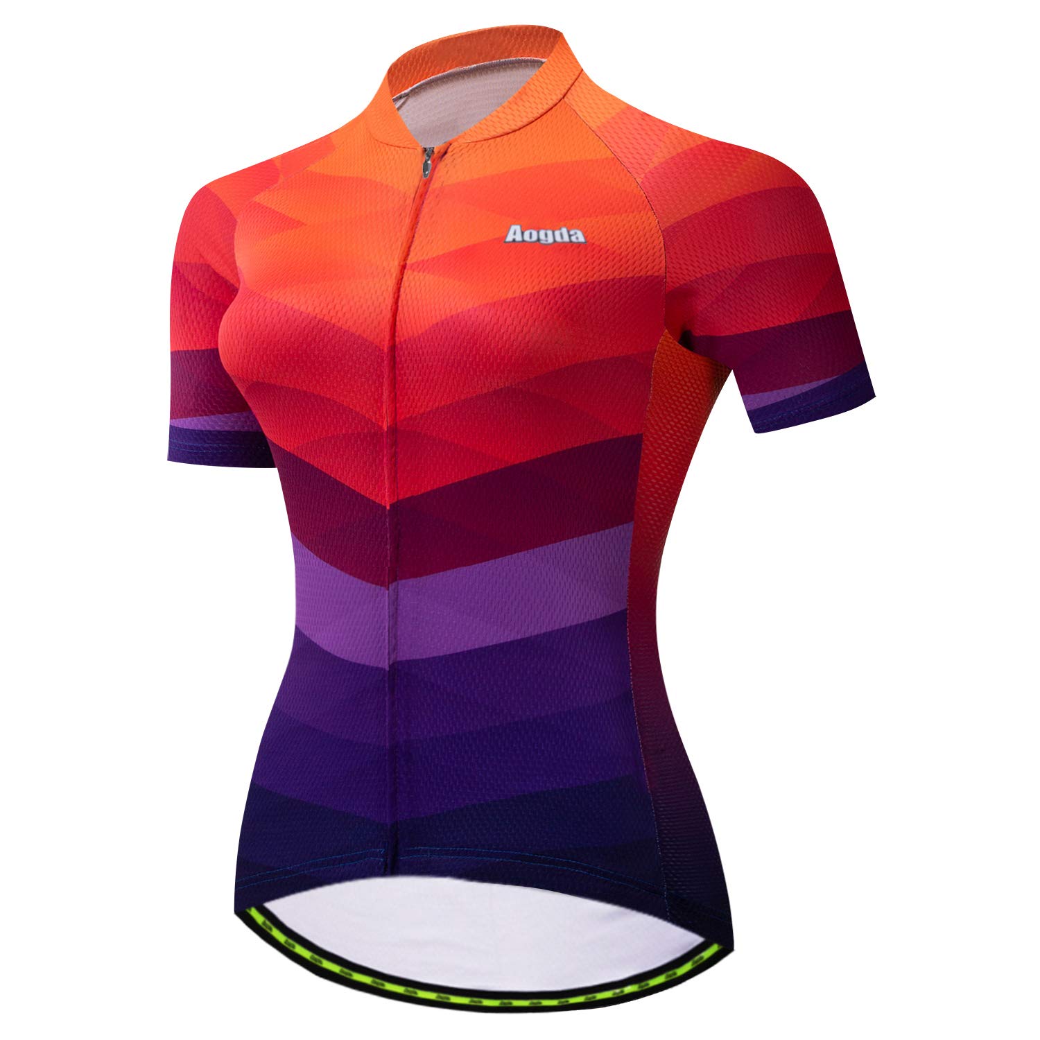 Cycling Jersey Women Aogda Bike Shirts Team Bicycle Clothing Ladies Biking Tops Tights