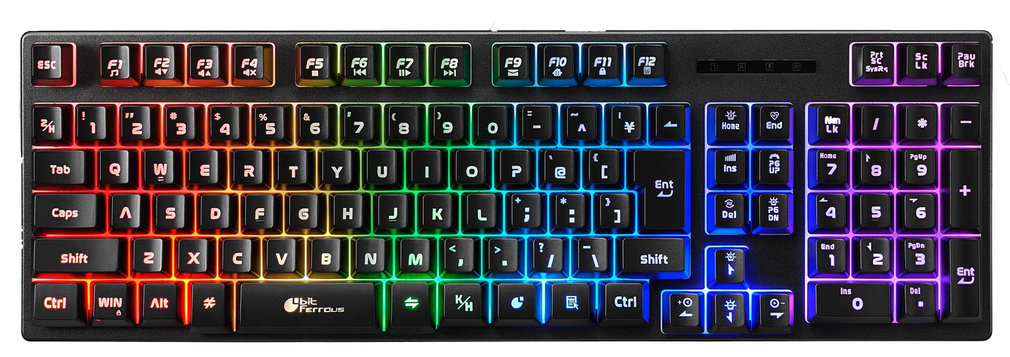 ピクテル z2zed1b Amazon | bitFerrous 108キーゲーミングキーボード BFKB108ILBK2