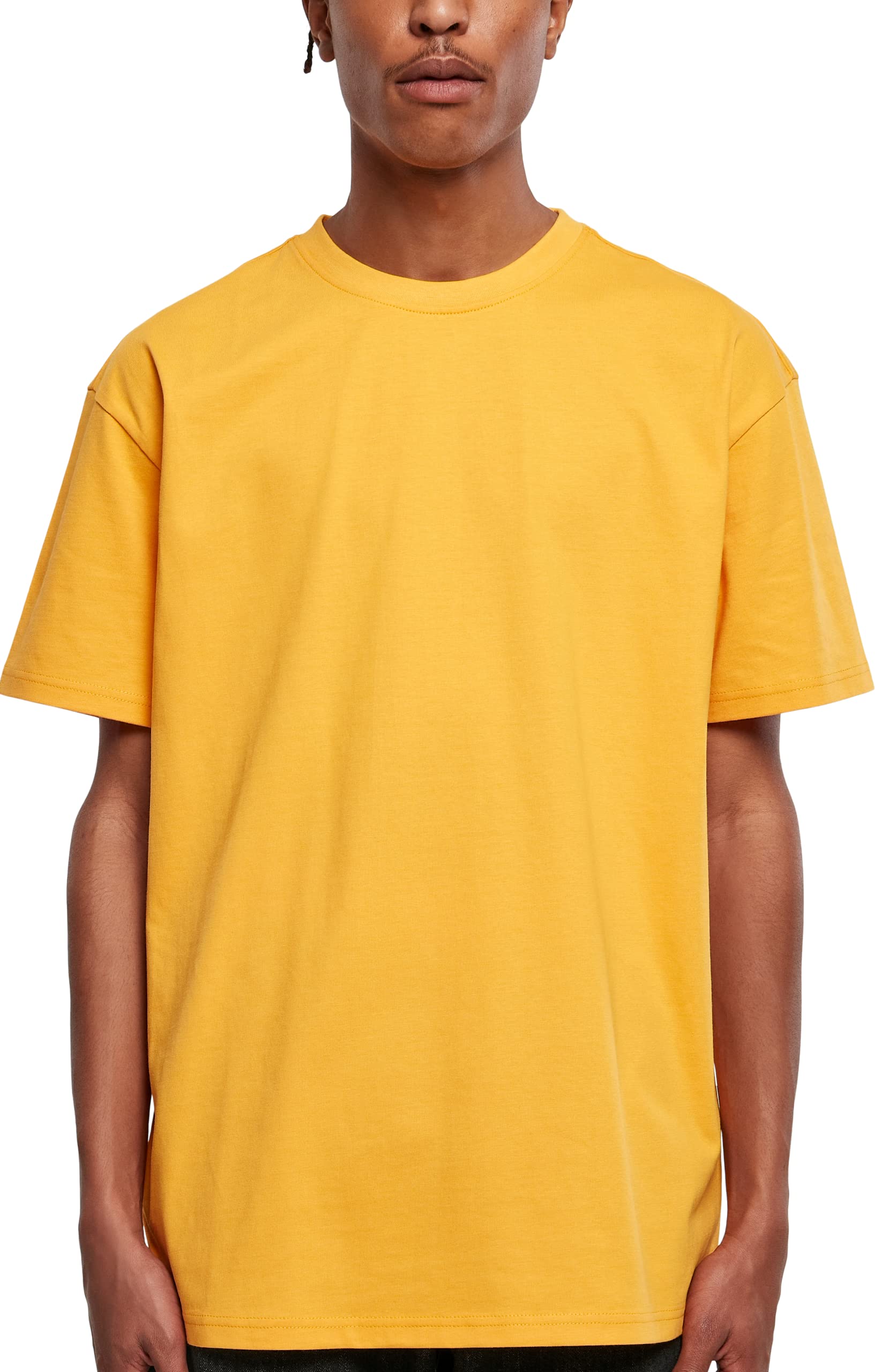 Urban ClassicsMen's Heavy Oversized Tee Wide Cut, Long Tee, Short Sleeves Shirt with Crew Neck, 100% Jersey Cotton (pack of 1)