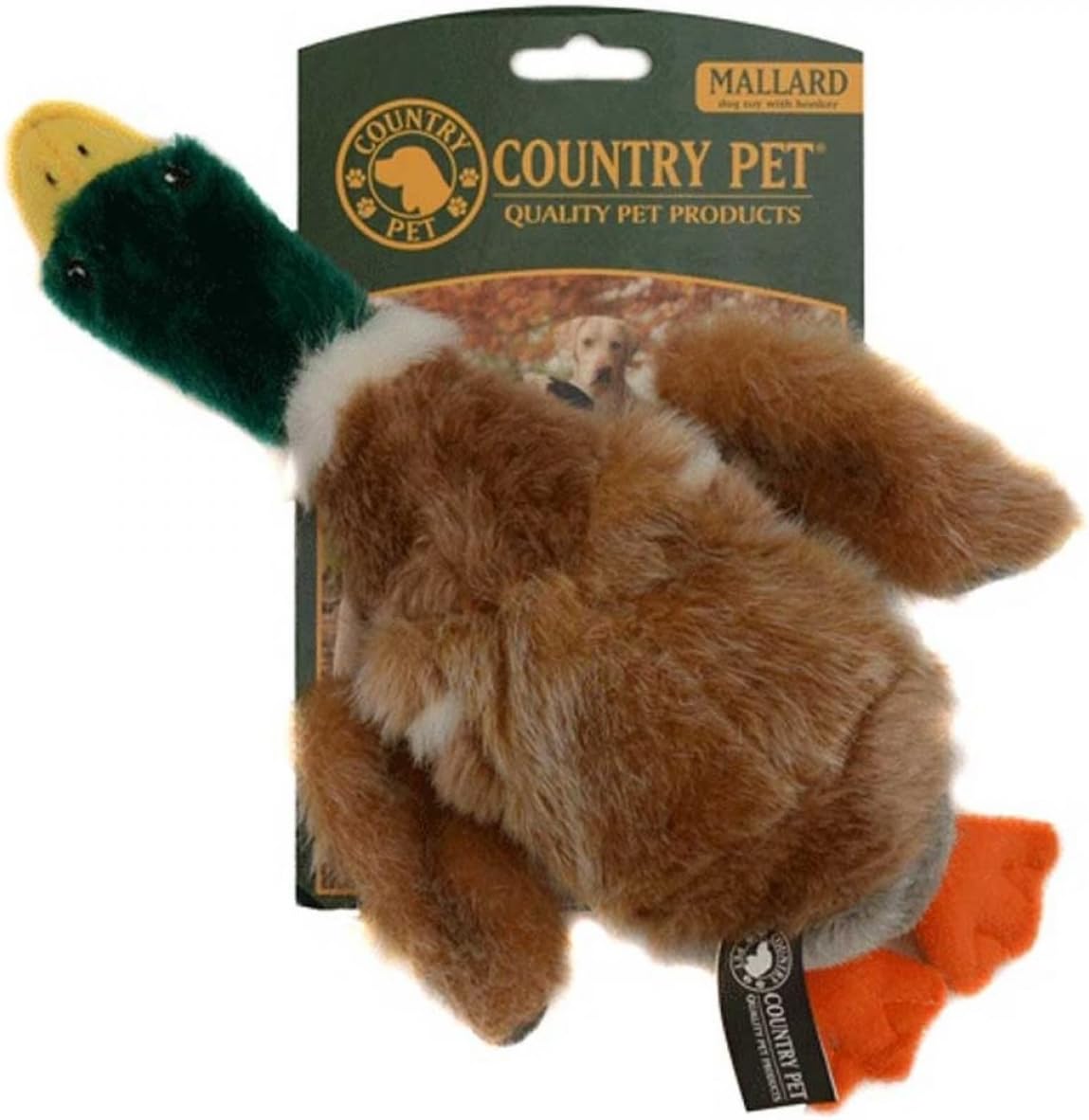 Dog Toy Mallard with Honker, Medium