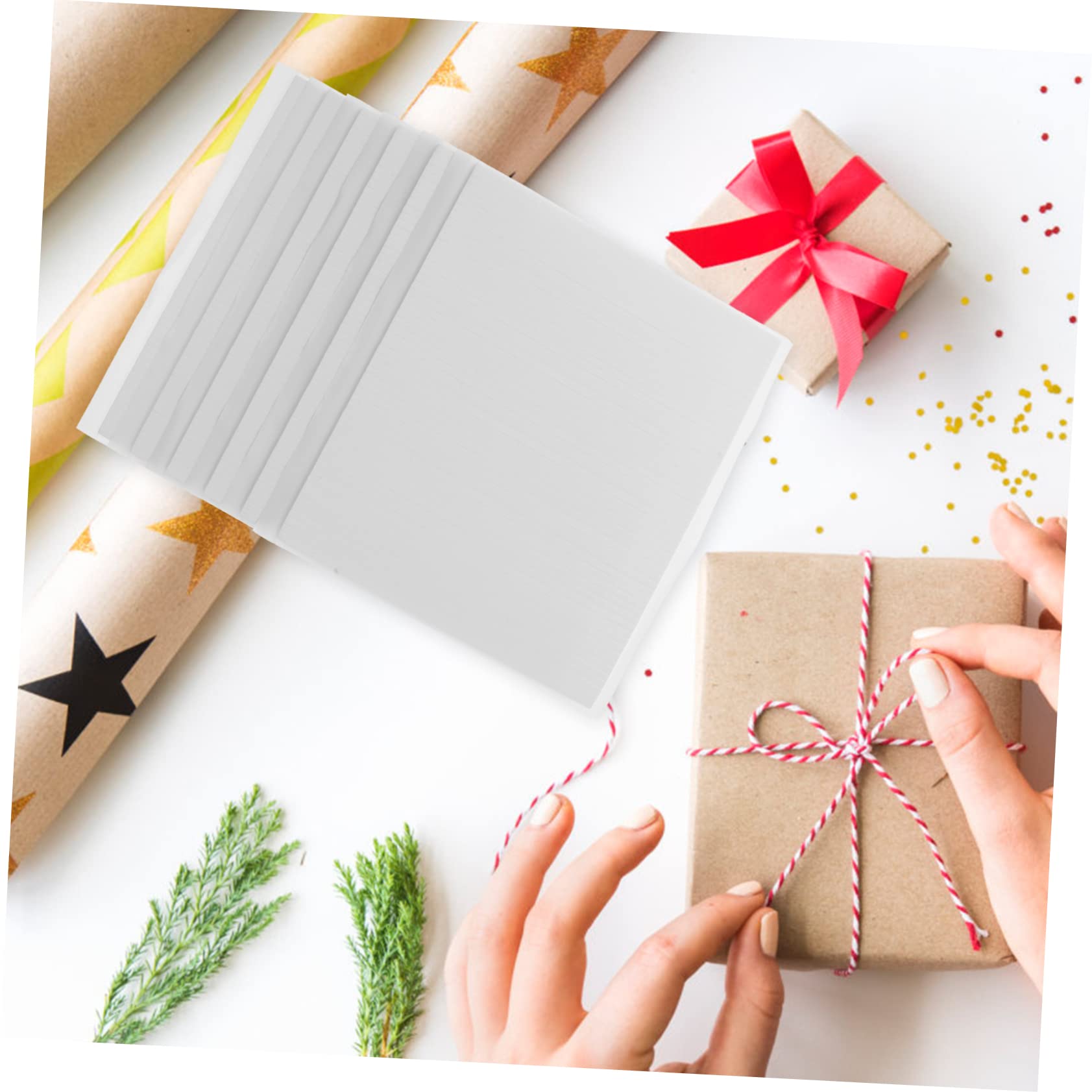 EXCEART 18hojas Cinta Adhesiva De Espuma Eva De Doble Cara De Tiras Adhesivas Para Manualidades Decoración De Tarjetas y Álbumes De Recortes Uso Versátil Diversas Superficies