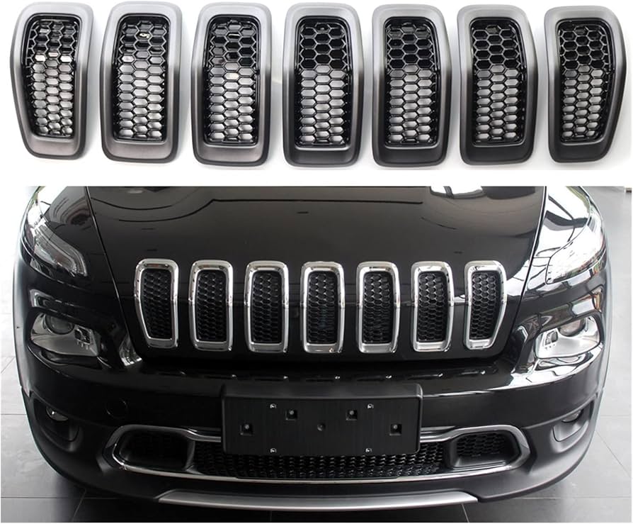 Amazon.co.jp: グリル ブライトブラックフロントバンパー中央グリル