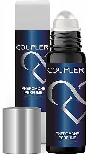 COUPLER - Perfumes de Feromonas para Hombre - Perfume Rollon 0.3 fl oz - Colonia de Feromonas para Hombre - Fragancia Premium Larga Duración -