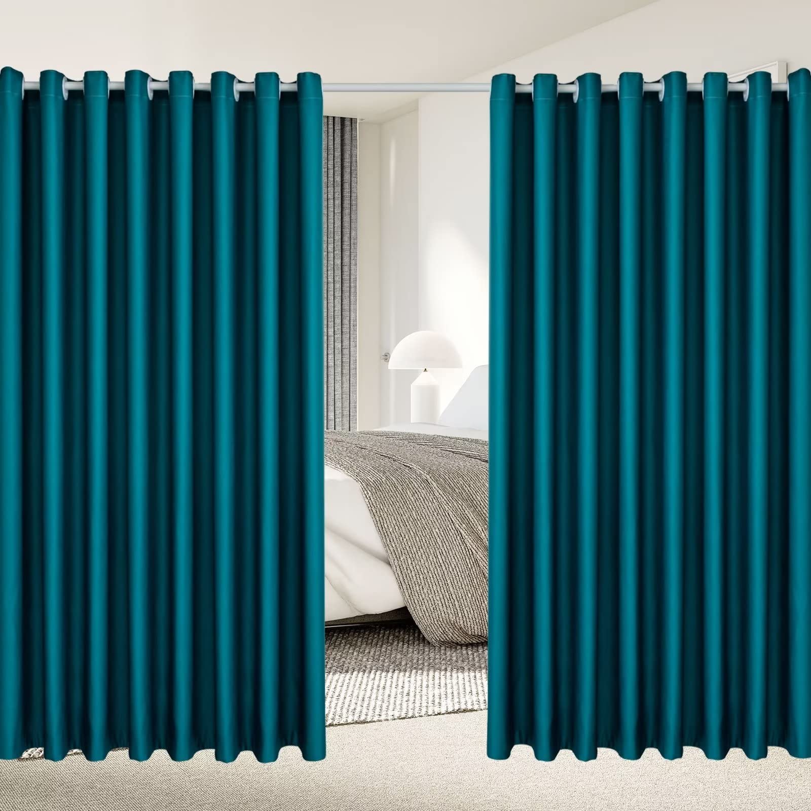 Amazon | OSONA 遮光カーテン おしゃれ 間仕切りカーテン 2枚组 断熱