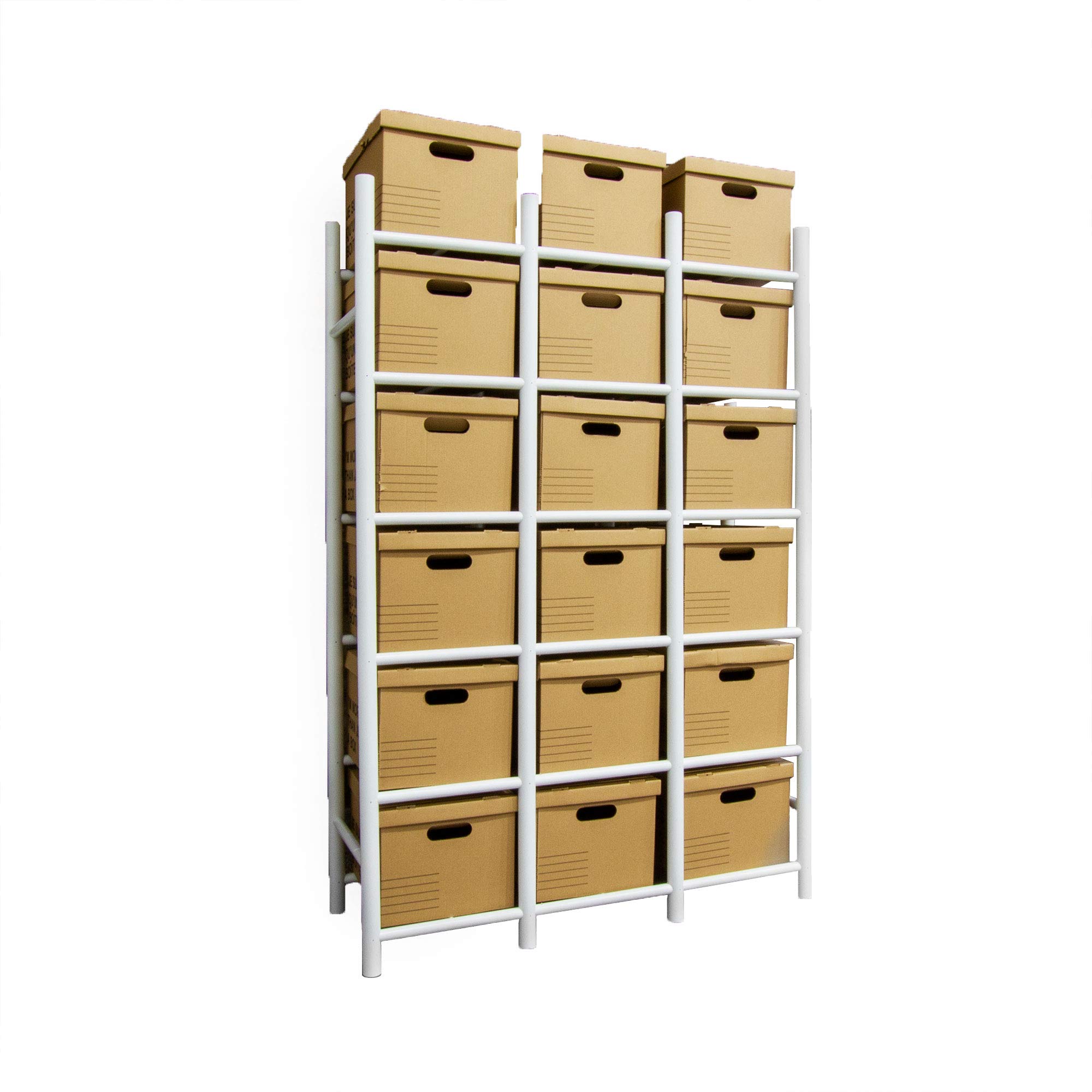 Amazon.com: PROSLAT Bin Warehouse Rack – 18 Filebox : Tools & Home