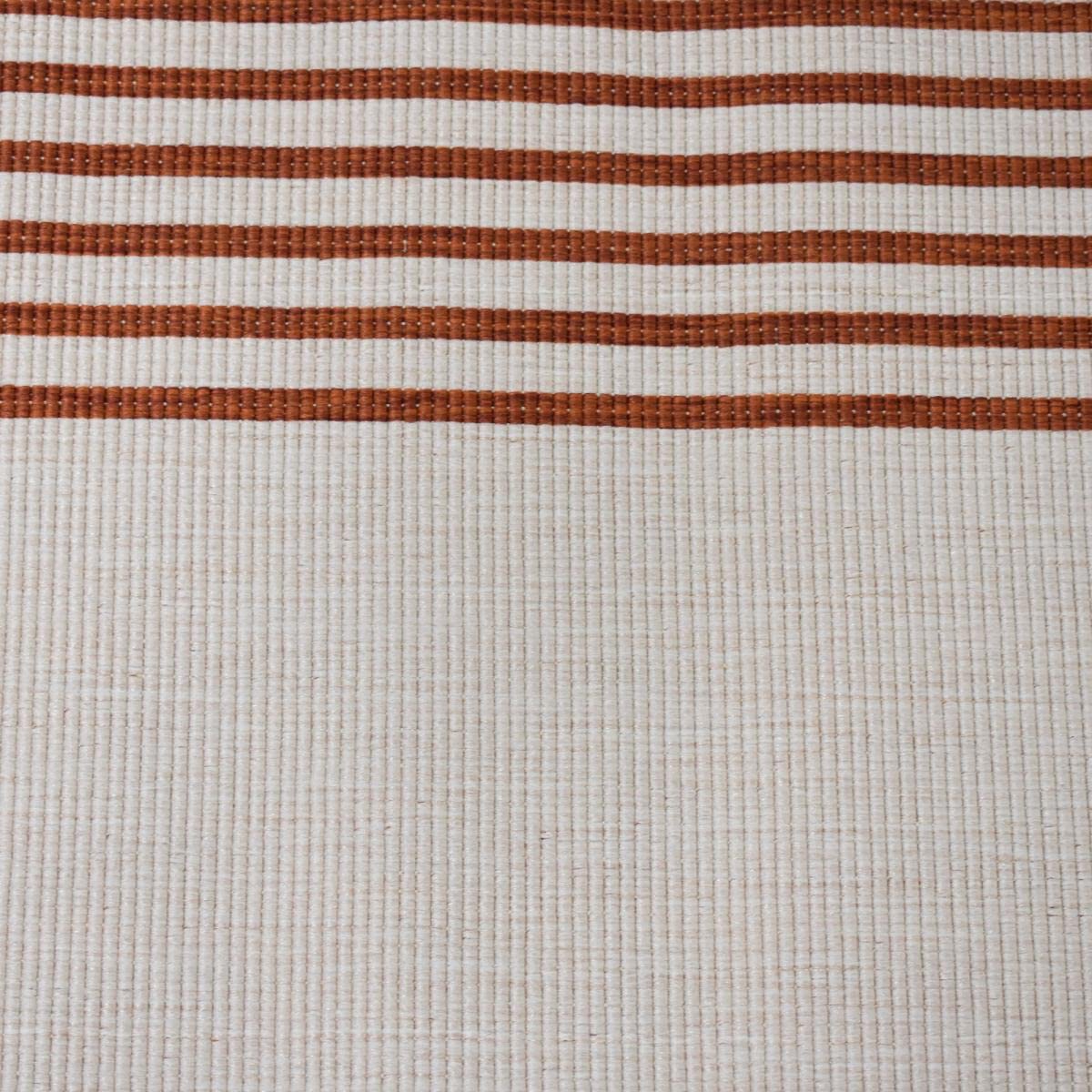 DEZENCO Tapis Exterieur 160x230 cm Rectangulaire COURBO Reversible Crème Terrasse, Jardin adapté au Chauffage par Le Sol