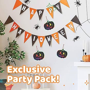 ハロウィン★ペーパー ミニ デコレーション★トリックオアトリート★オーナメント ハッピーハロウィン☆トリックオアトリートのフェルトワッペン