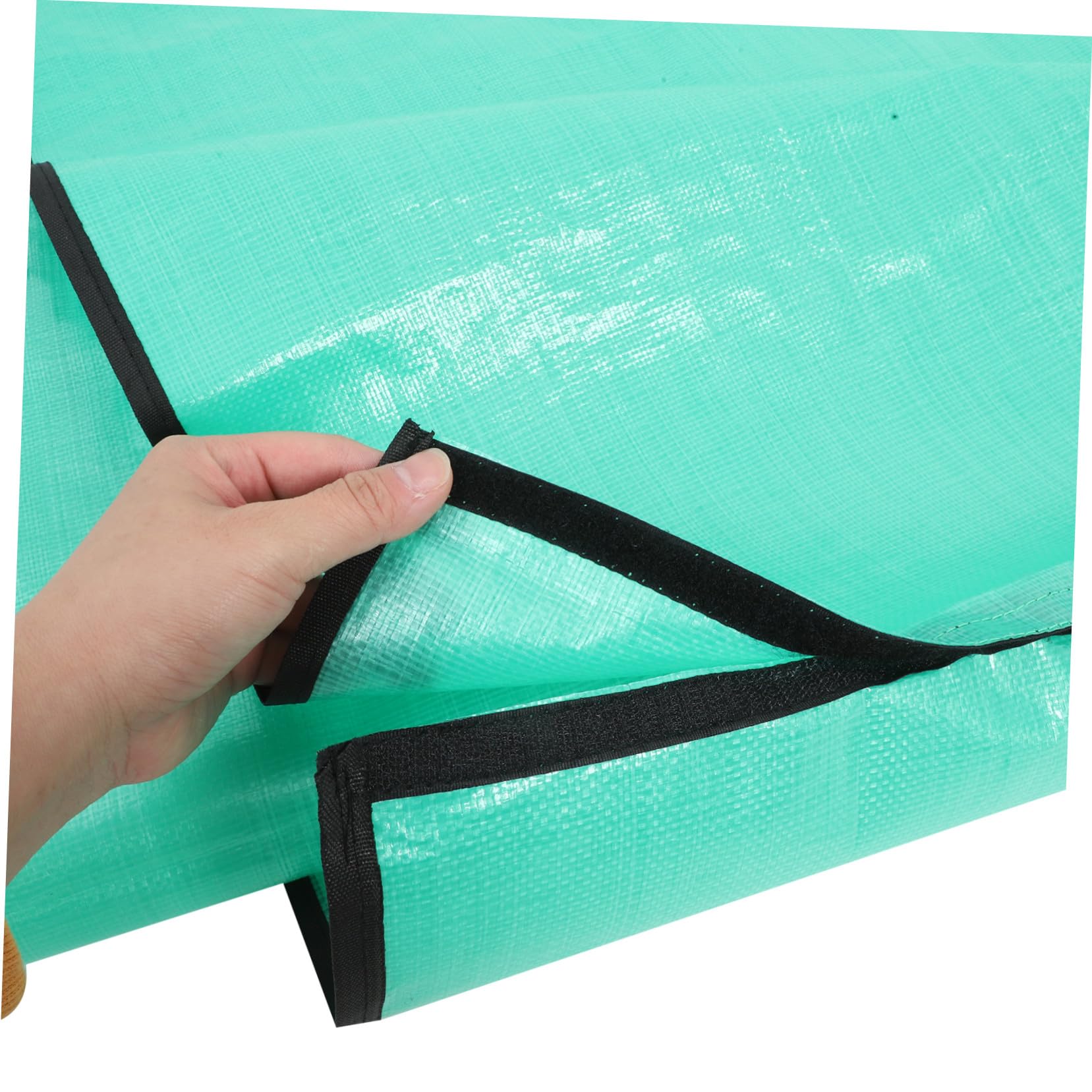 Gatuida Bâche Imperméable avec Trou Central de 30cm Résistante aux Perforations en Pp Facile à Utiliser pour Élagage des Arbres pour Jardin et Ramassage des Feuilles