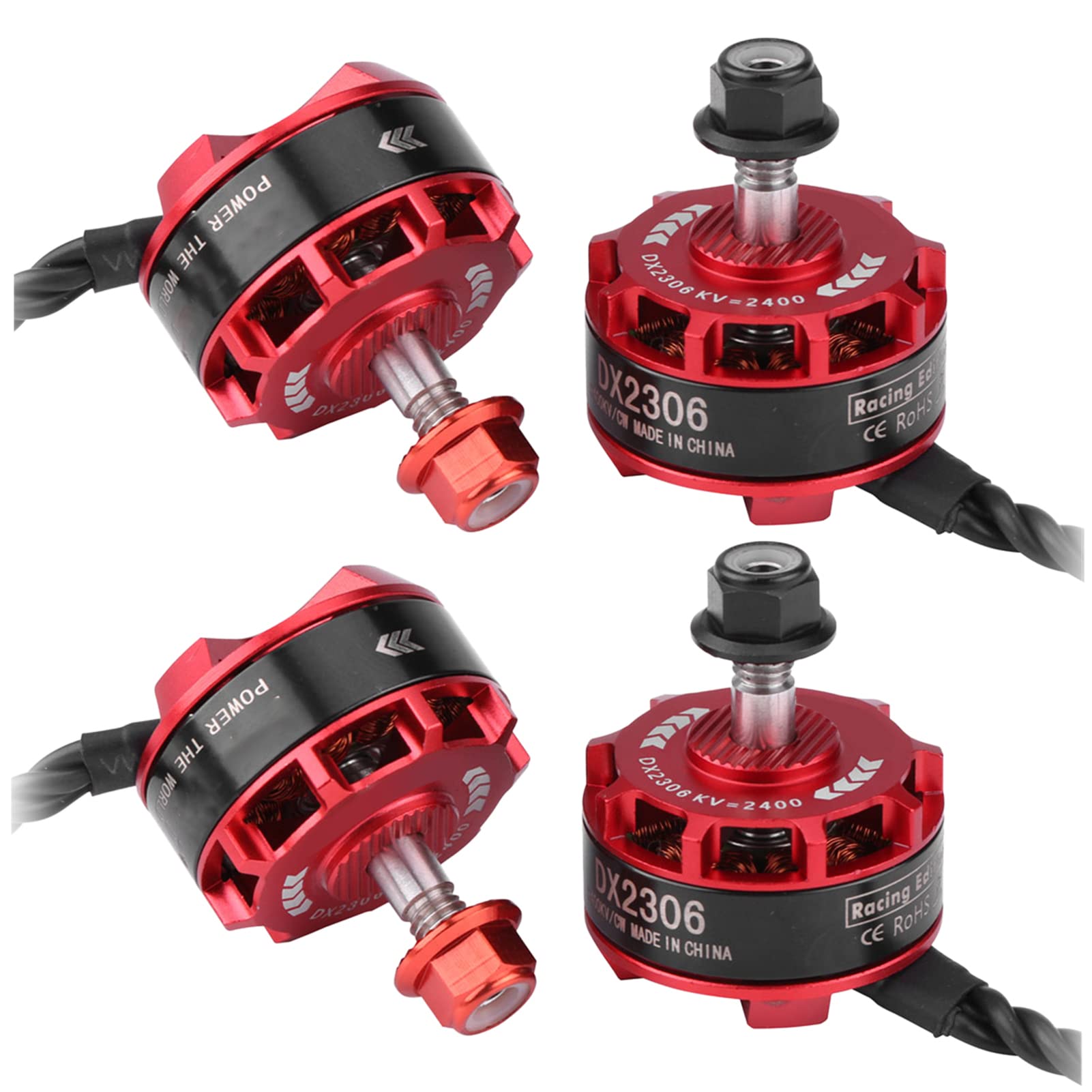 Zestaw silników RC, otwór instalacyjny 2400KV M3 4 silniki dronów M5 wał dla X210 X220 250 FPV