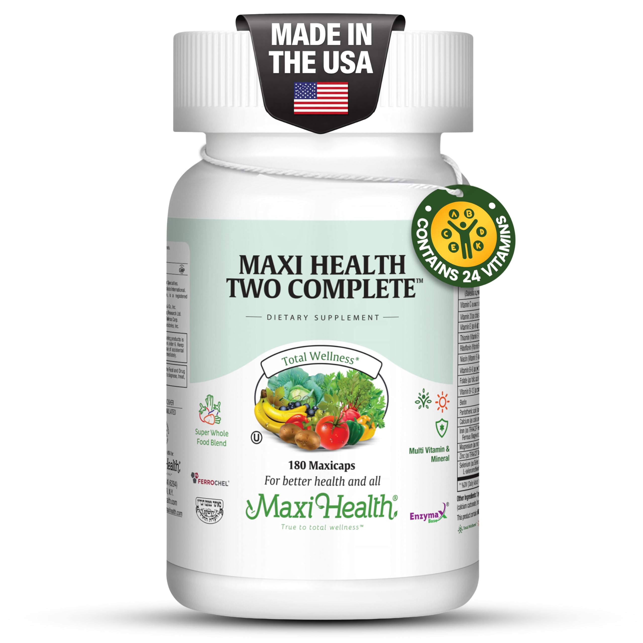 Maxi Health® Daily Multivitamin for Men & Women (60 Capsules) — Amazon image 6