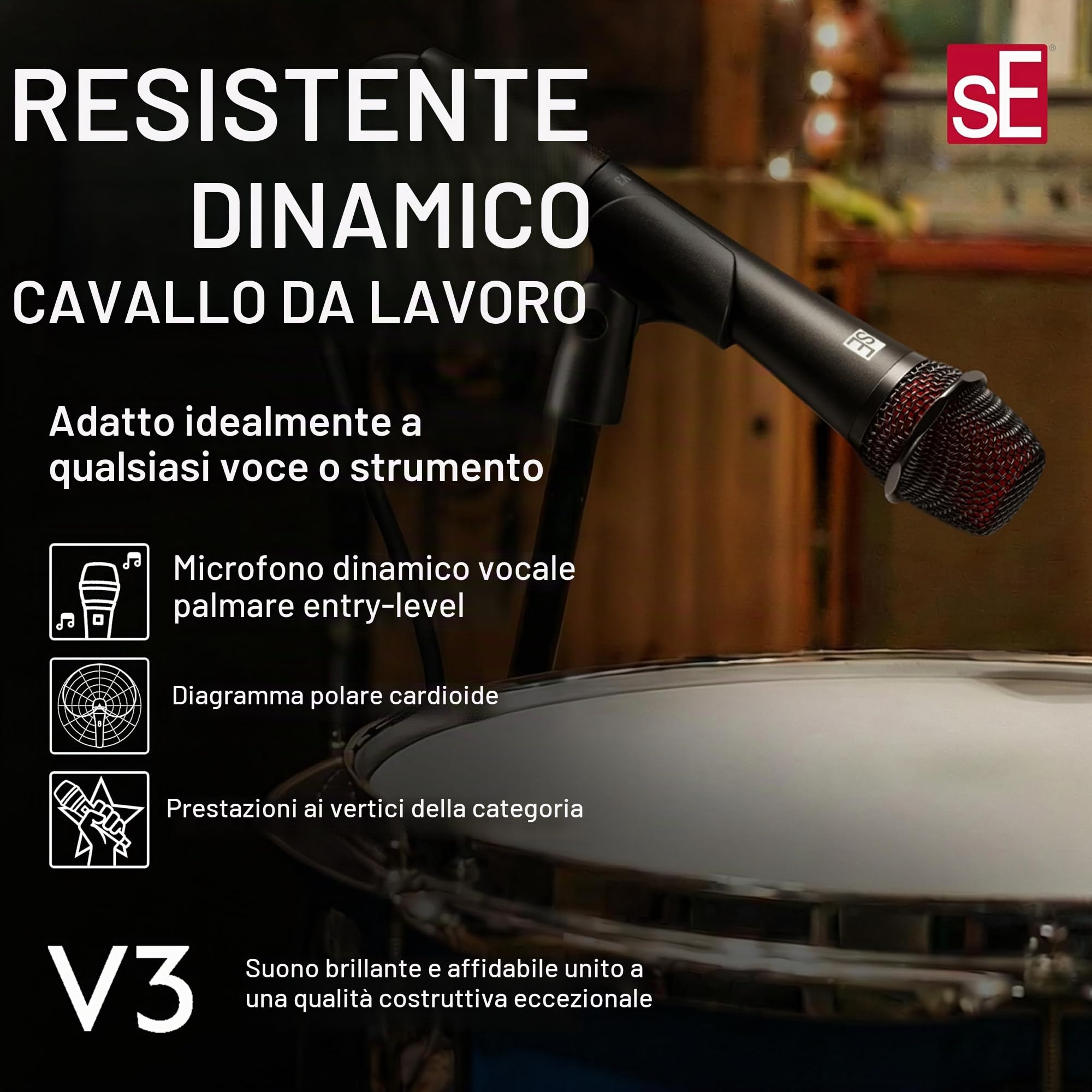 V3 - Microfono vocale